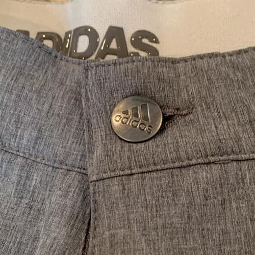 NWT Adidas Ultimate 365 Stretch Golf Shorts 36 Dark Grey Heather - Thumbnail 6