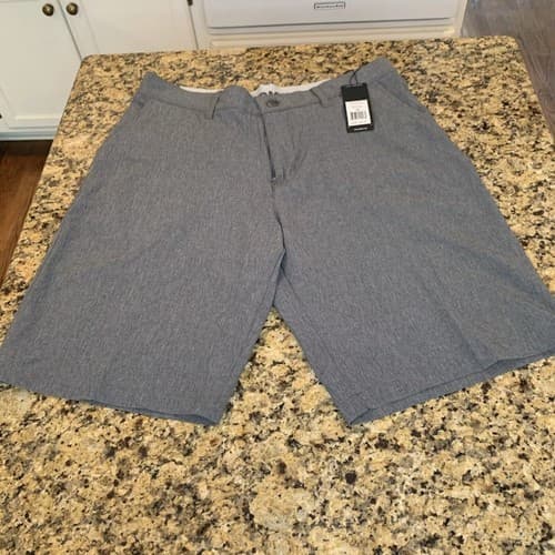 NWT Adidas Ultimate 365 Stretch Golf Shorts 30 Dark Grey Heather - Thumbnail 2