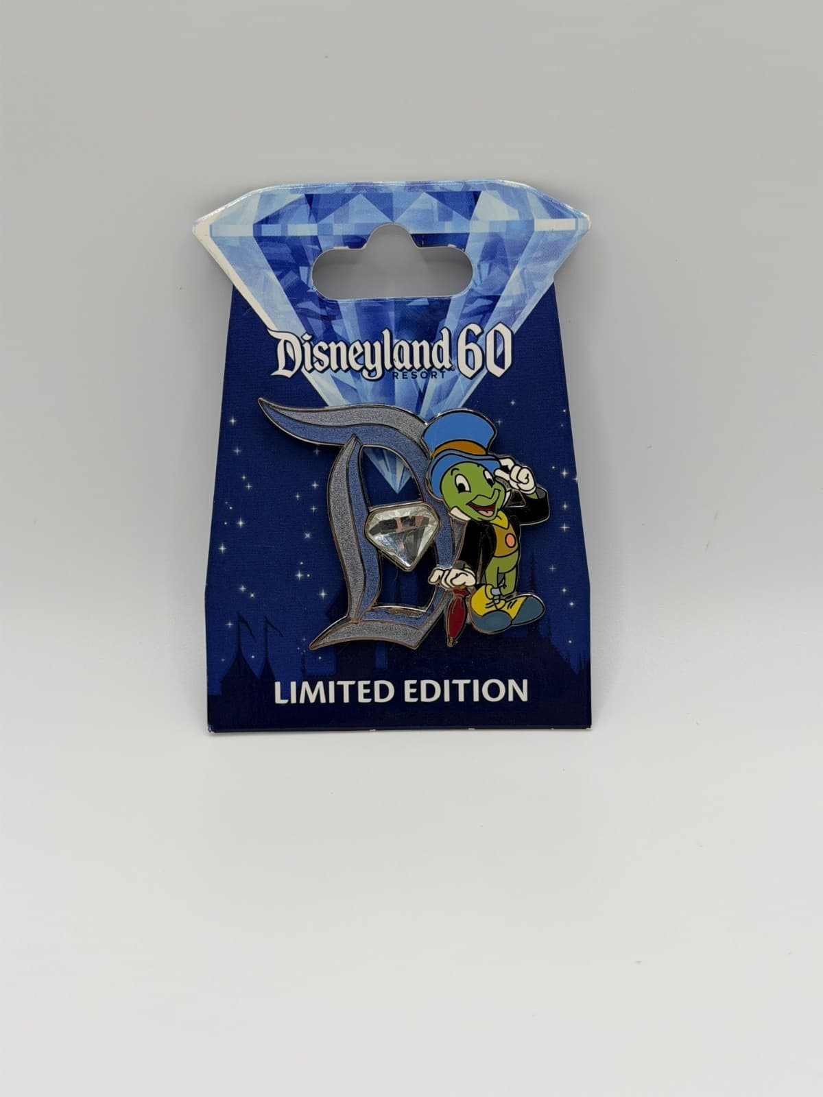 Disneyland 60th: Diamond 'D' Series | Jiminy Cricket | LE 3000