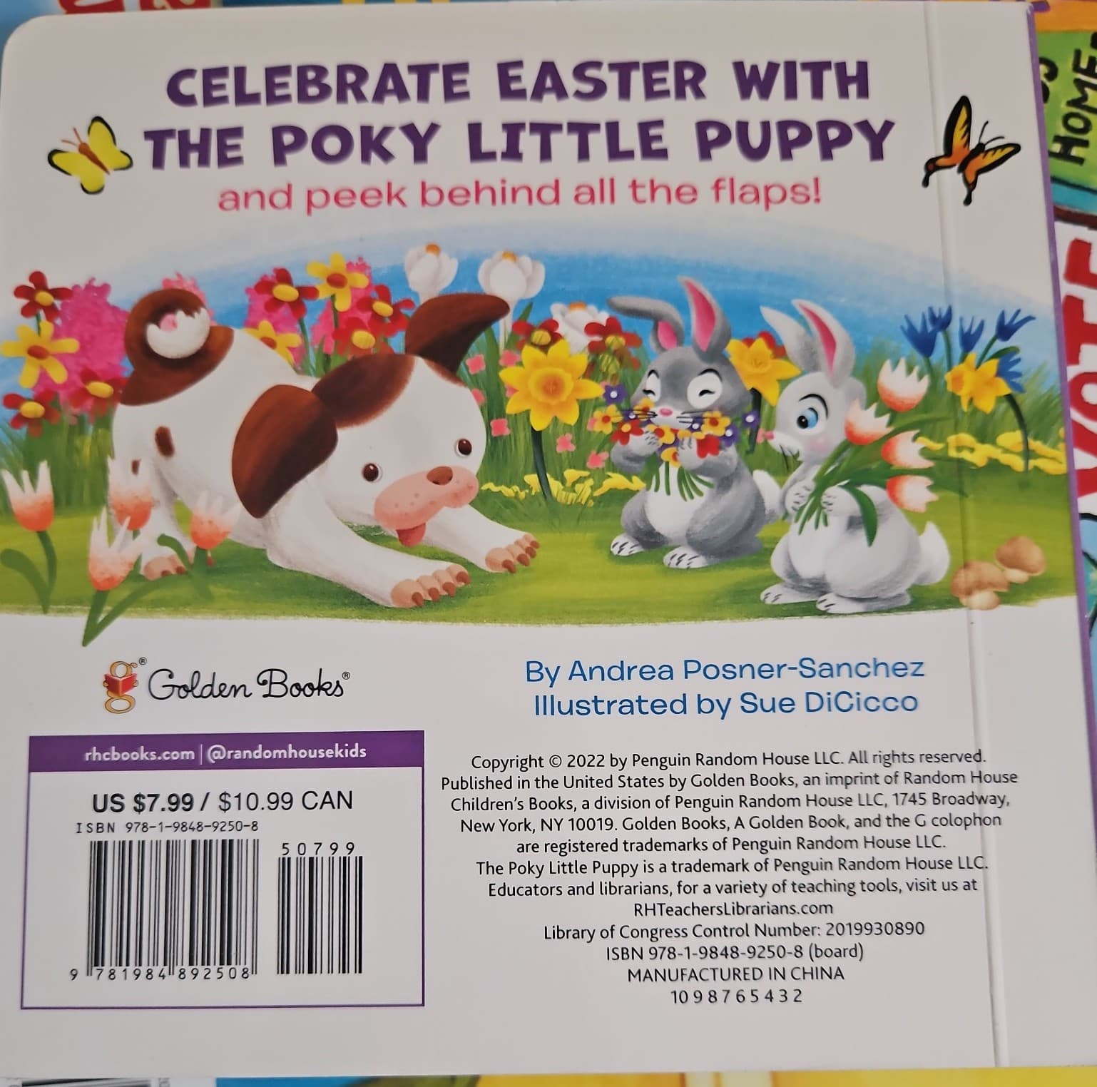 The poky little puppy's first Easter. Board book. New book. Buy 3 books get 1 fr - Thumbnail 2