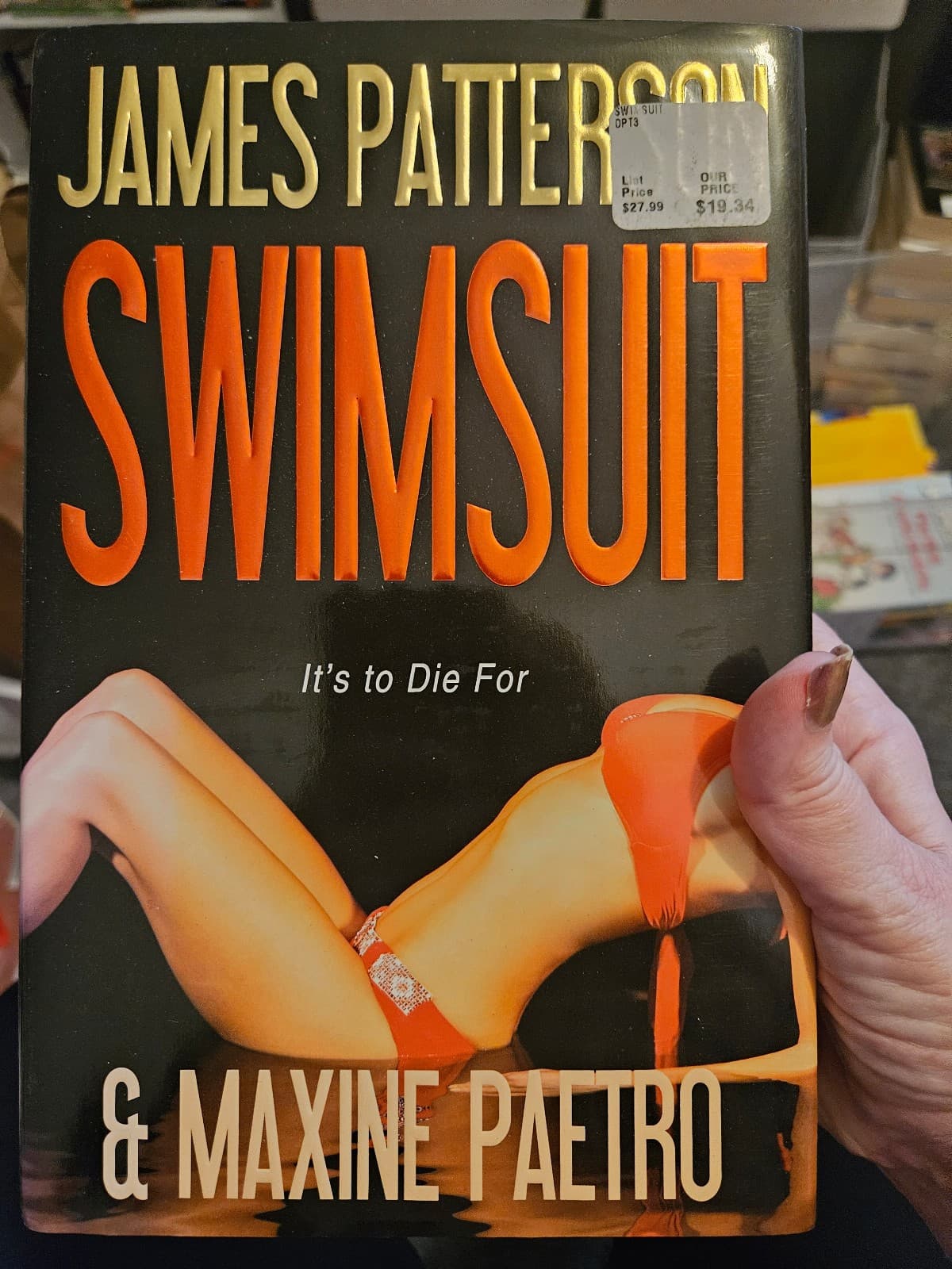Swimsuit. James Patterson. Buy 1 adult book get 1 free. Hardcover - Image 1