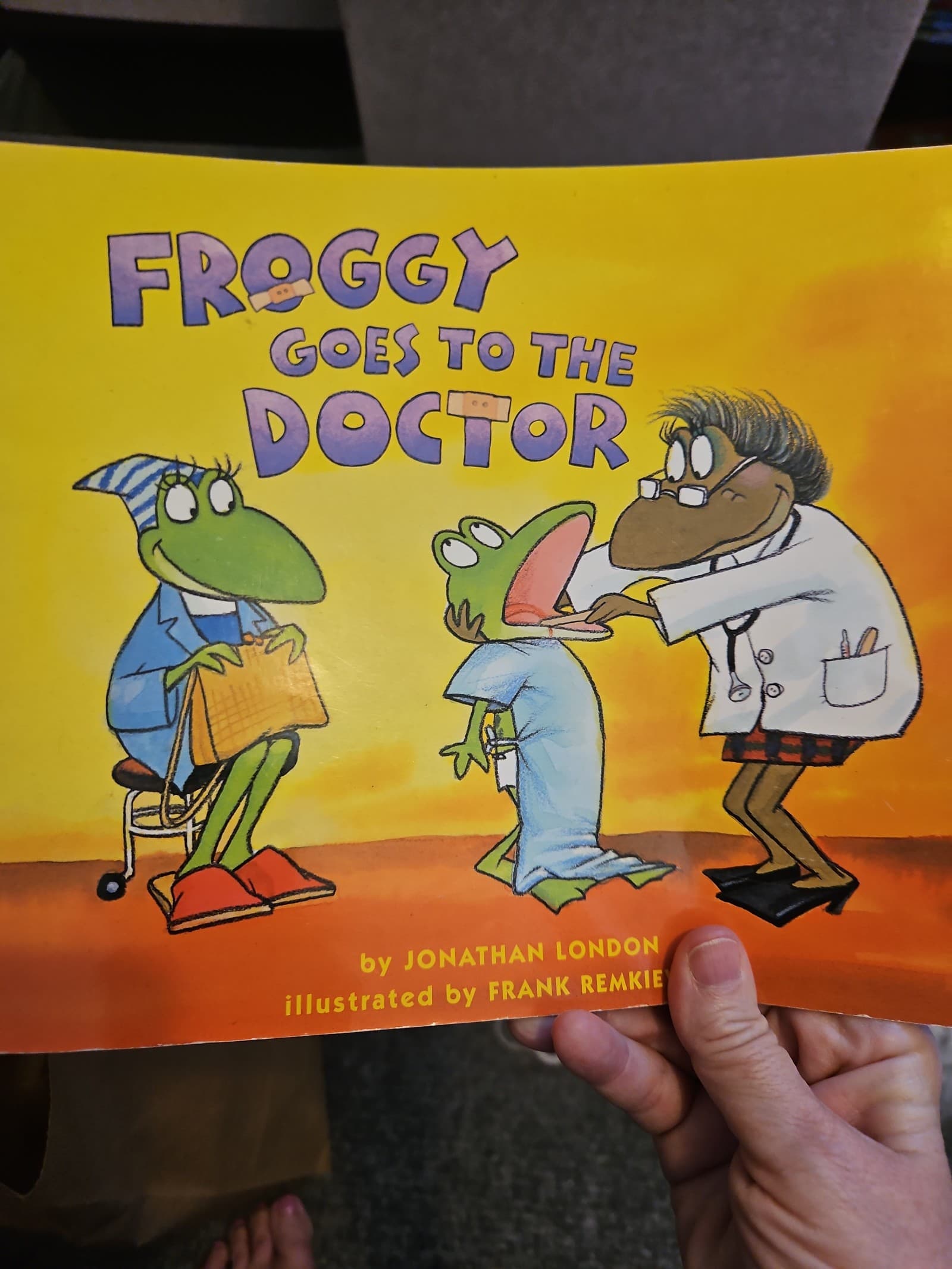 Froggy goes to the doctor. Buy 3 book listings, get 1 free - Image 1