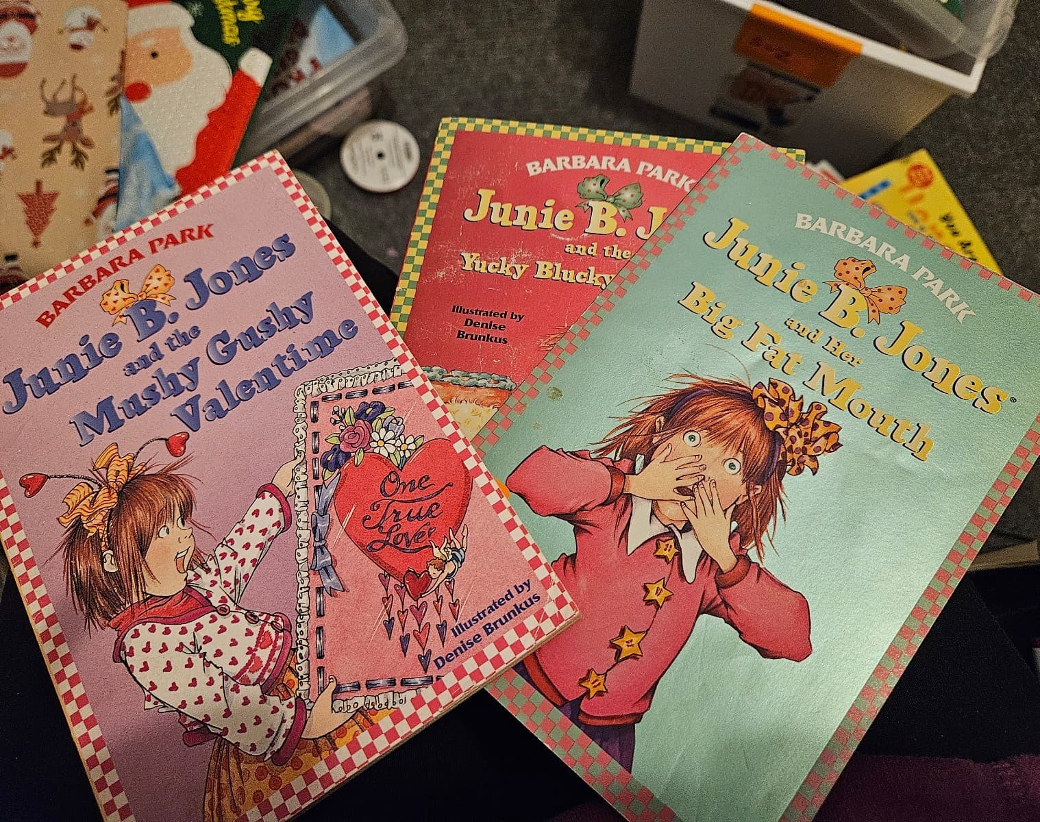 3 Junie B. Jones books. Buy 3 book listings, get 1 free - Image 1