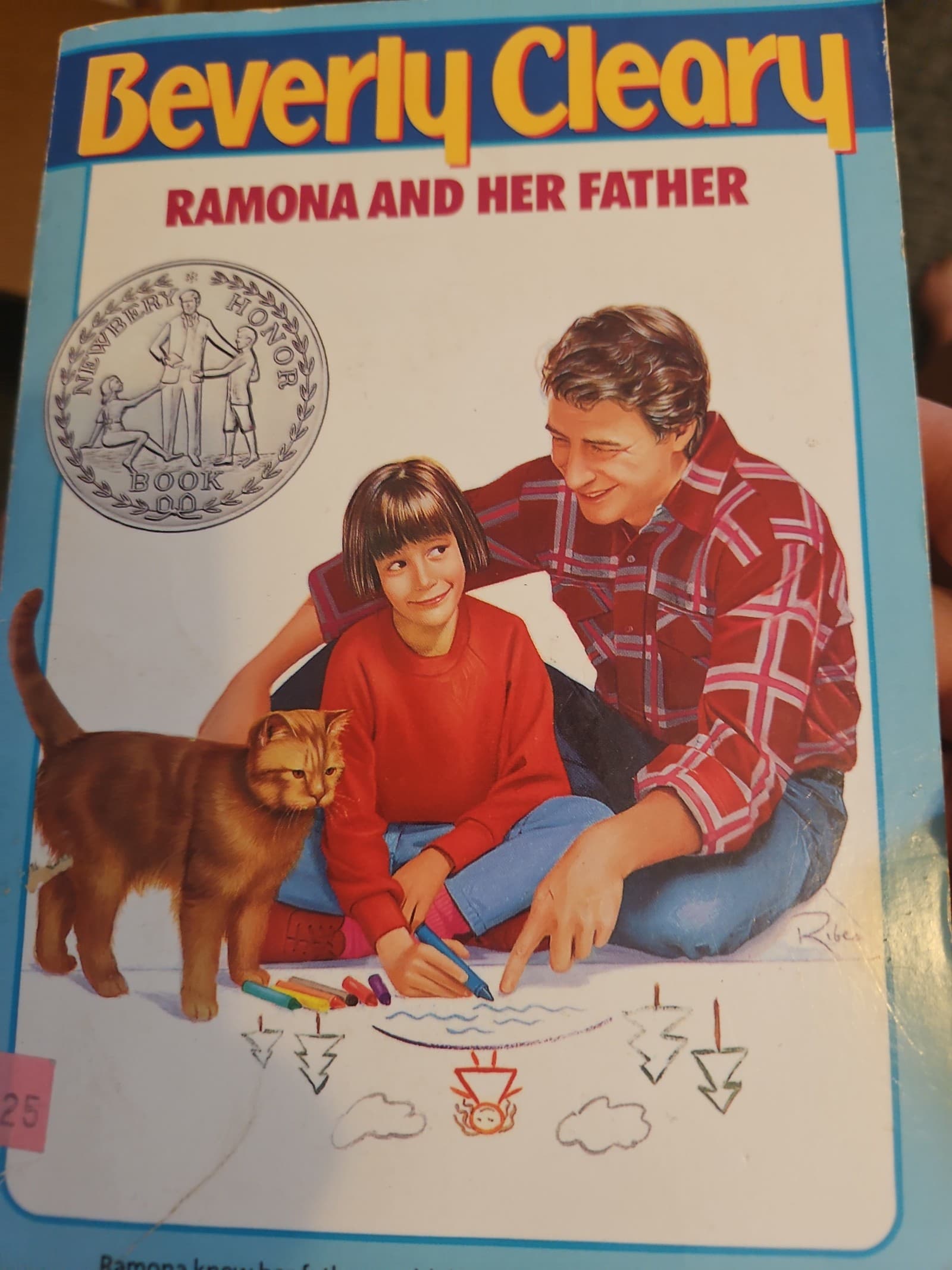 Ramona and her father. Beverly Cleary - Image 1