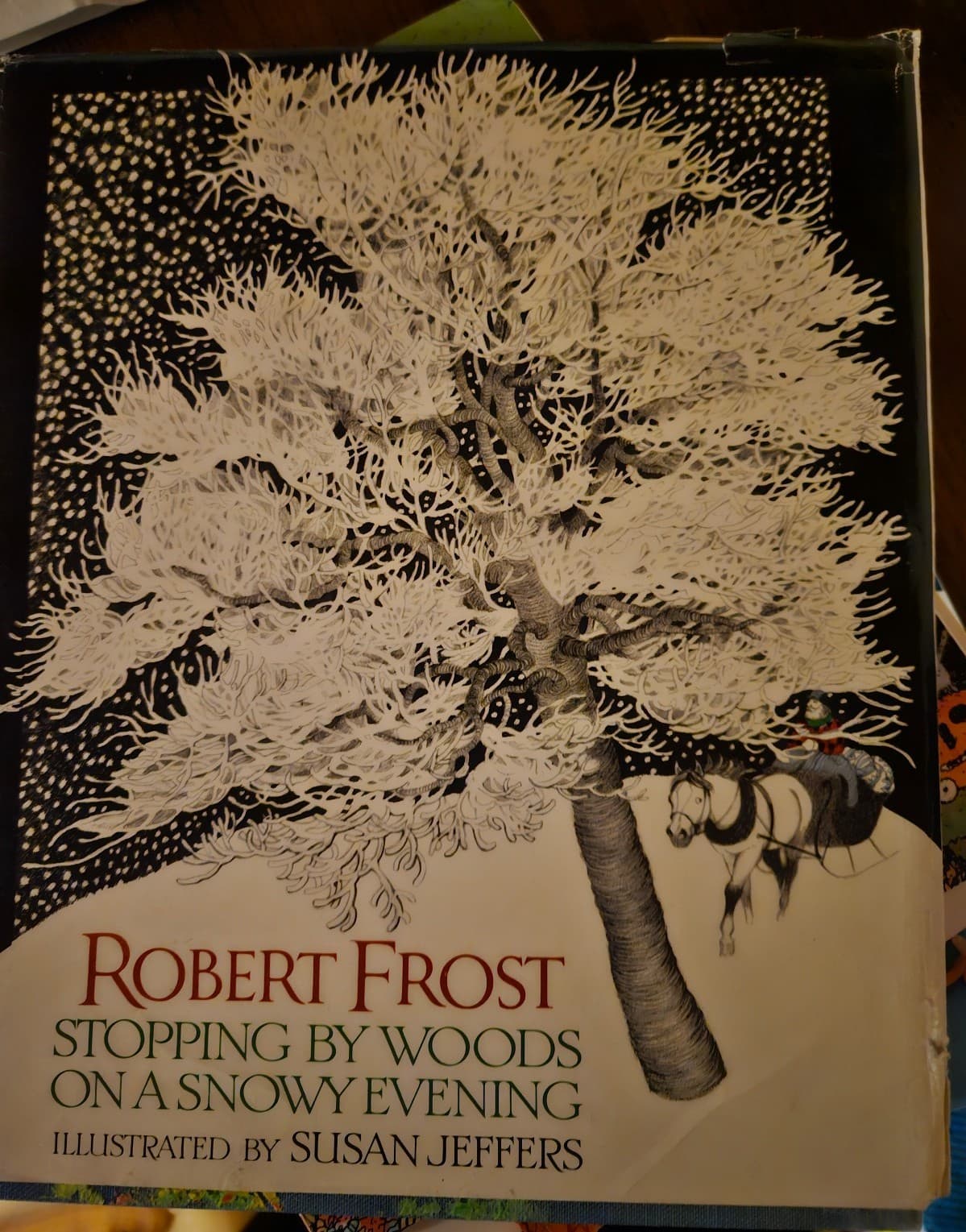 Robert Frost. Stopping by woods on a snowy evening. Harcover - Image 1