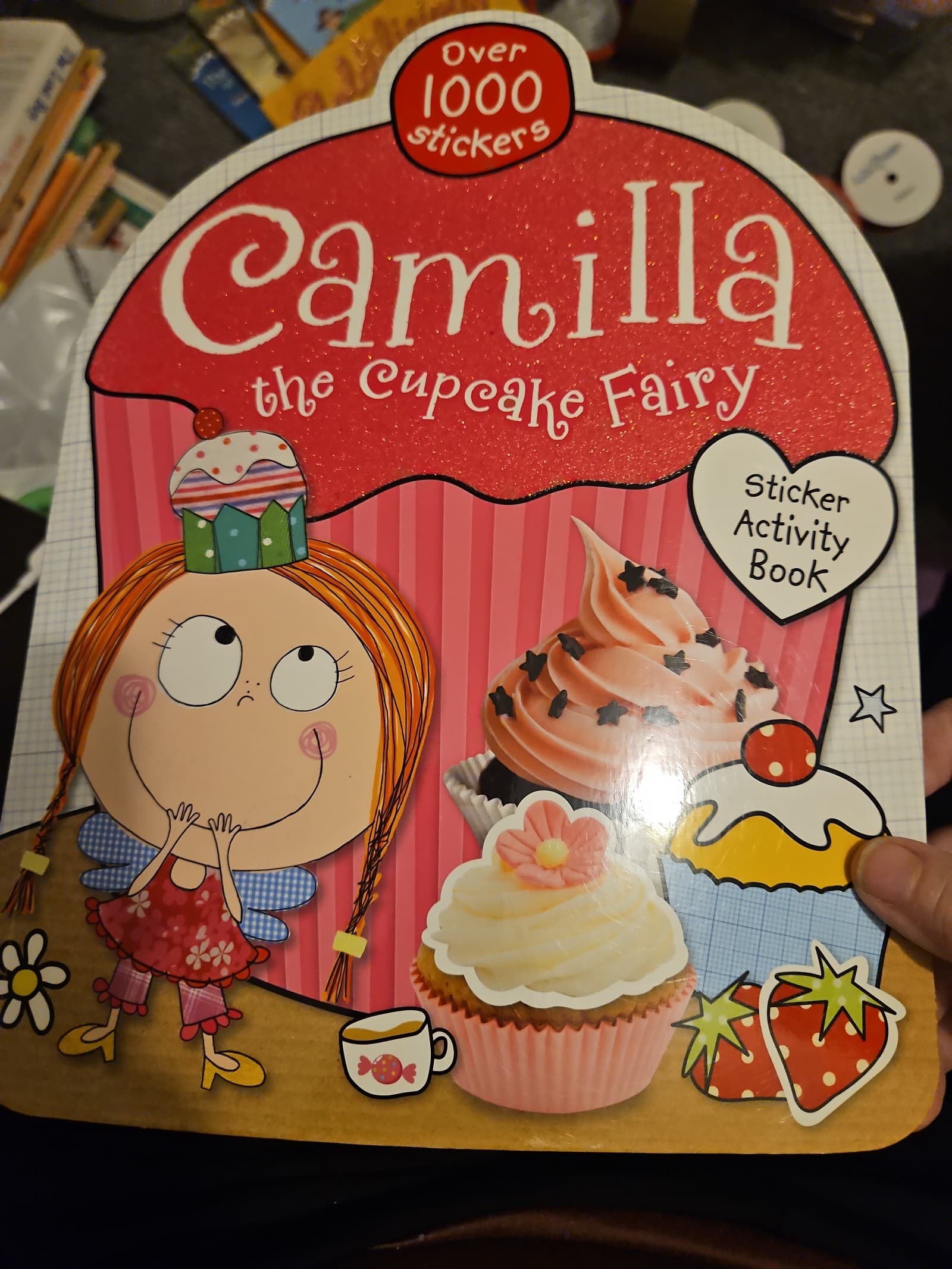 Camilla the cupcake fairy. Sticker activity book. Buy 3 book listings, get 1 fre - Image 1