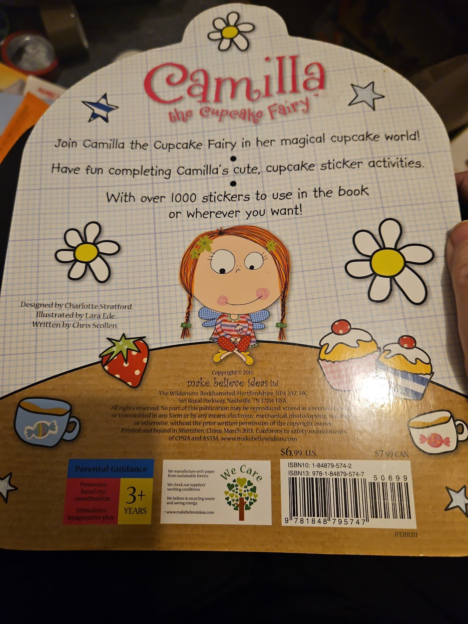 Camilla the cupcake fairy. Sticker activity book. Buy 3 book listings, get 1 fre - Thumbnail 2