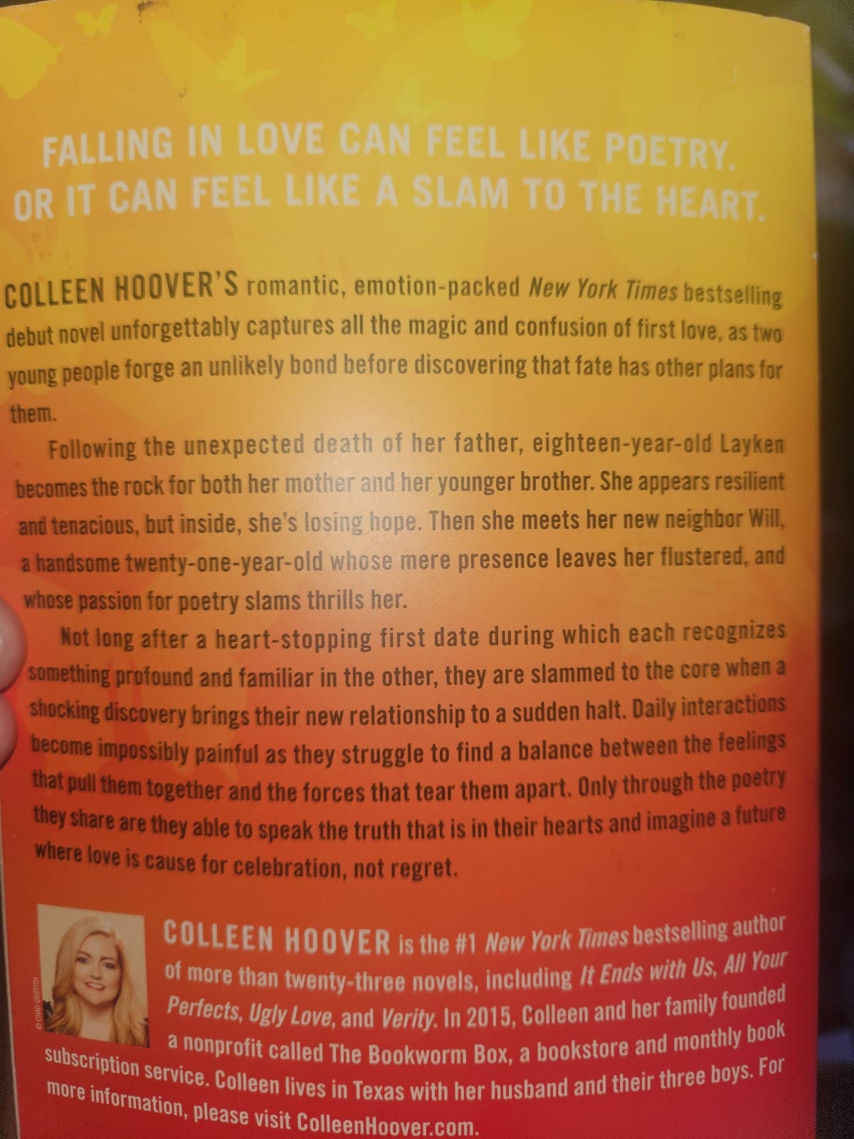 Slammed, Colleen Hoover. Buy 3 book, get 1 free - Thumbnail 2
