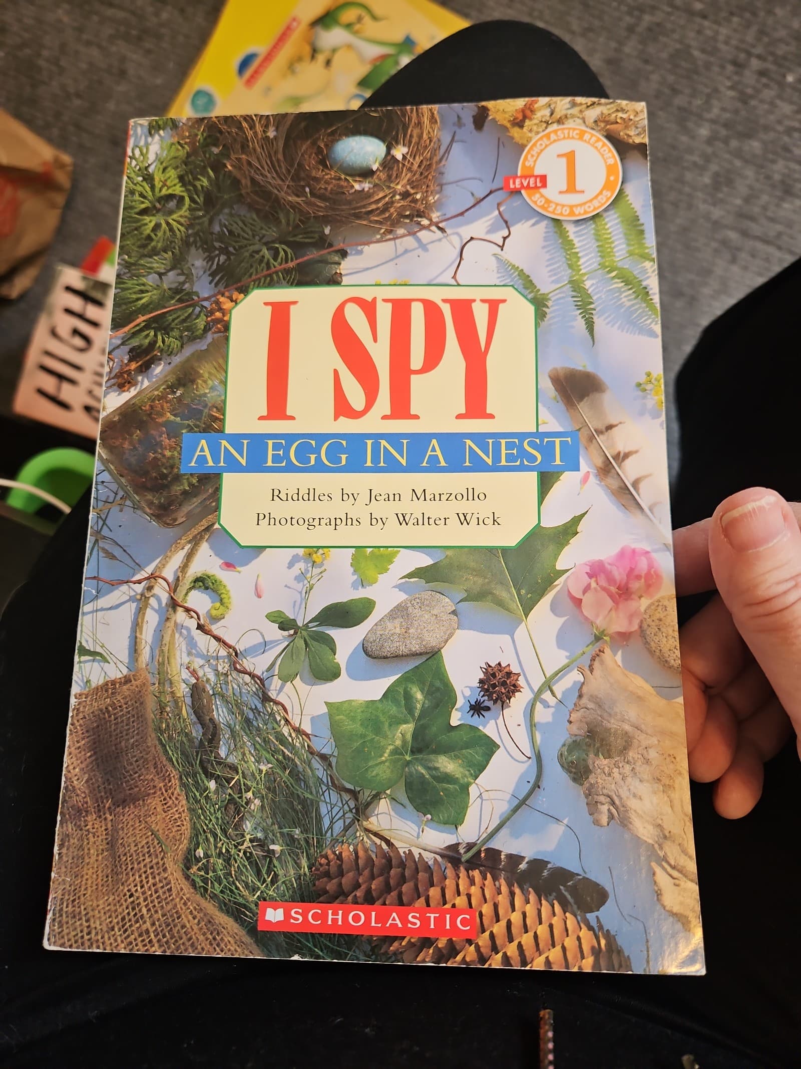 I spy an egg in a nest. Buy 3 book listings, get 1 free - Image 1