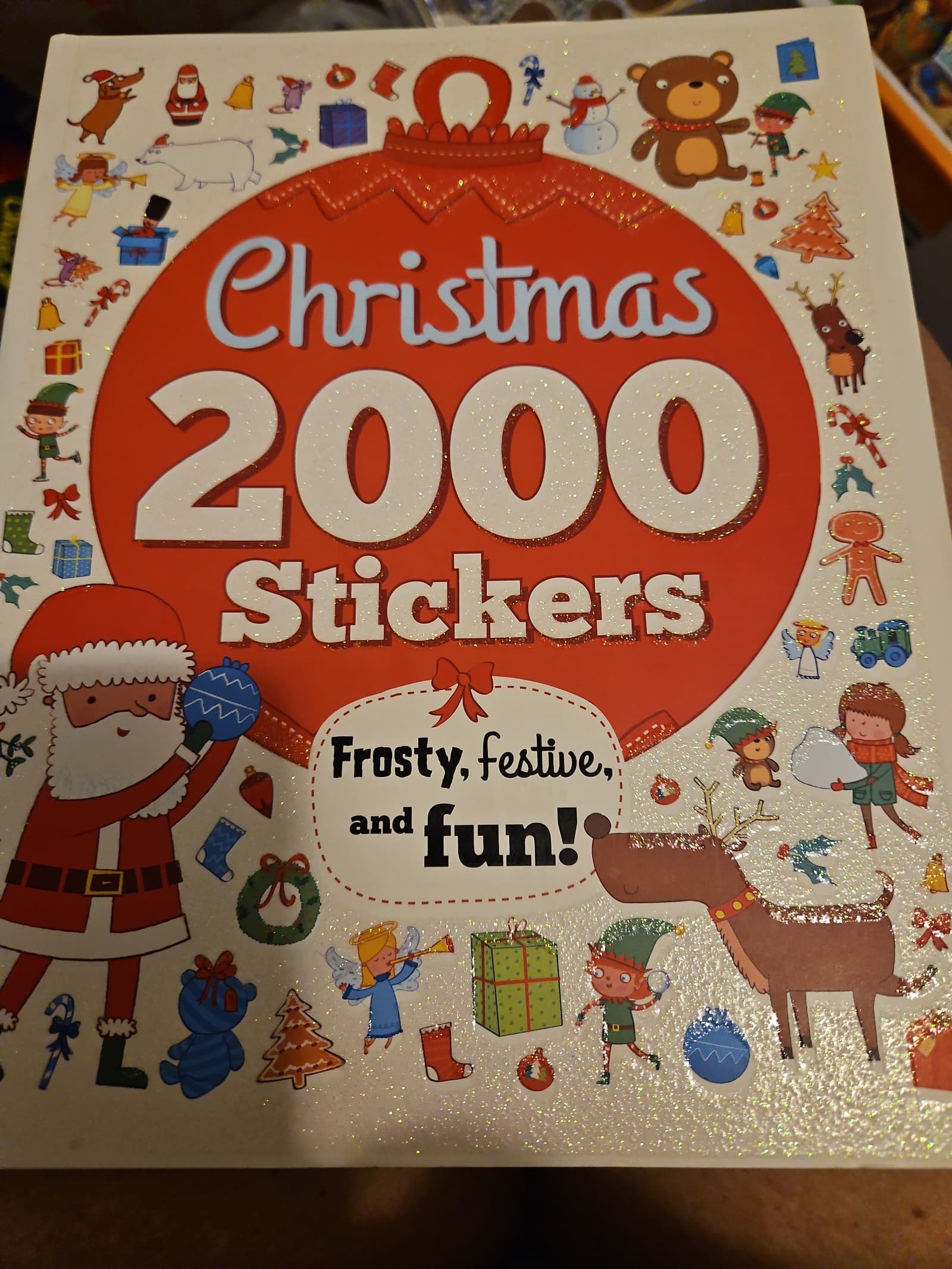 Christmas 2000 stickers. New. - Image 1