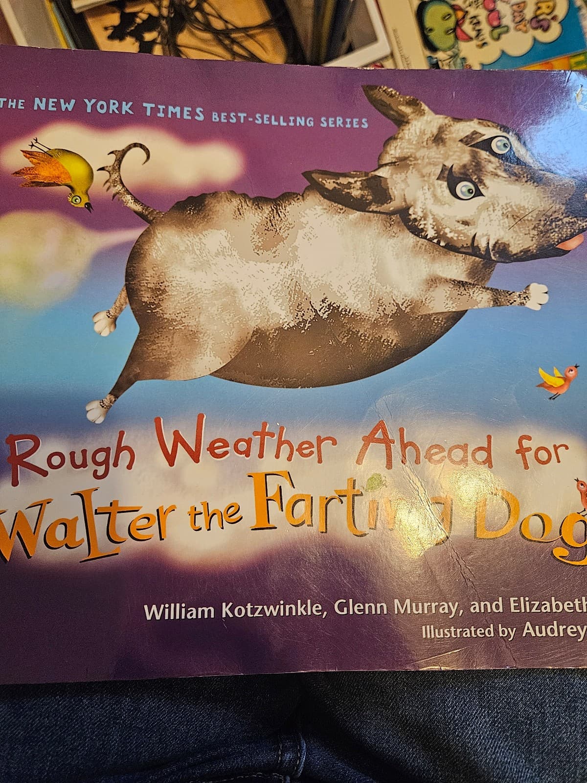 Rough weather ahead for Walter the farting dog. Buy 3 book listings, get 1 free - Image 1