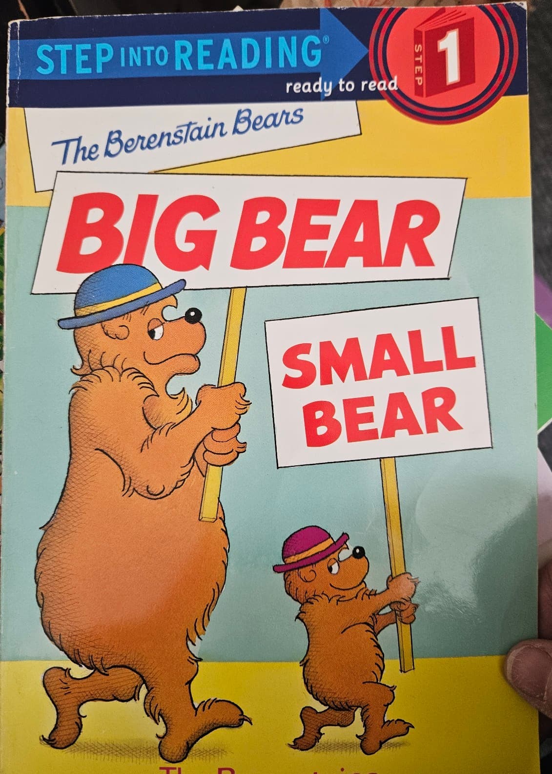 Big bear small bear. Berenstain bears. Buy 3 book listings, get 1 free - Image 1