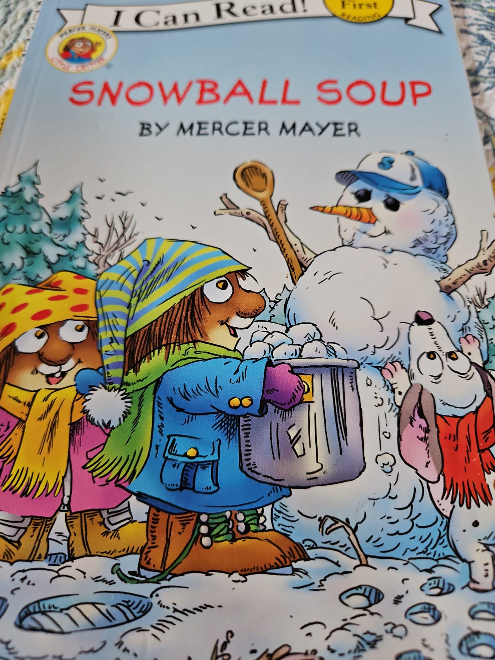 Mercer mayer. Snowball soup . Book. Buy 3 book lidtings, get 1 free - Image 1