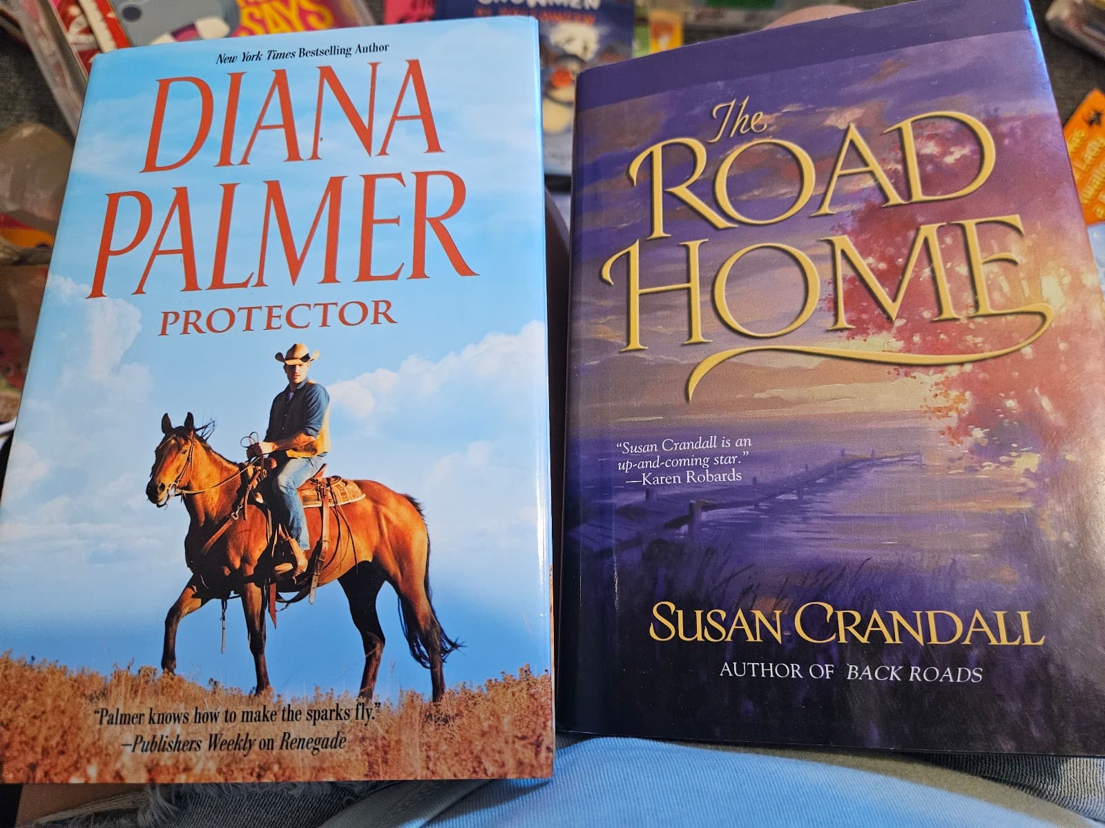 2 hardcover romance. Buy 3 book listings get 1 free - Image 1