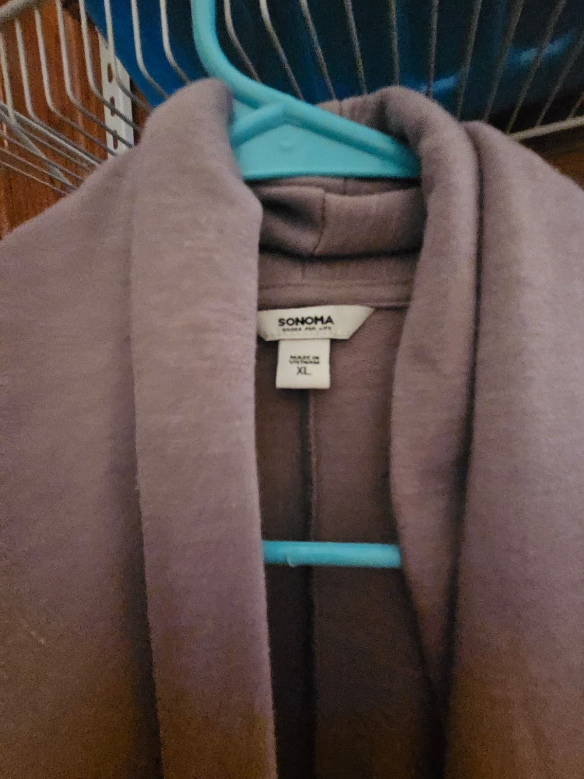 XL purple WRAP/ CARDIGAN. CUTE. - Thumbnail 4