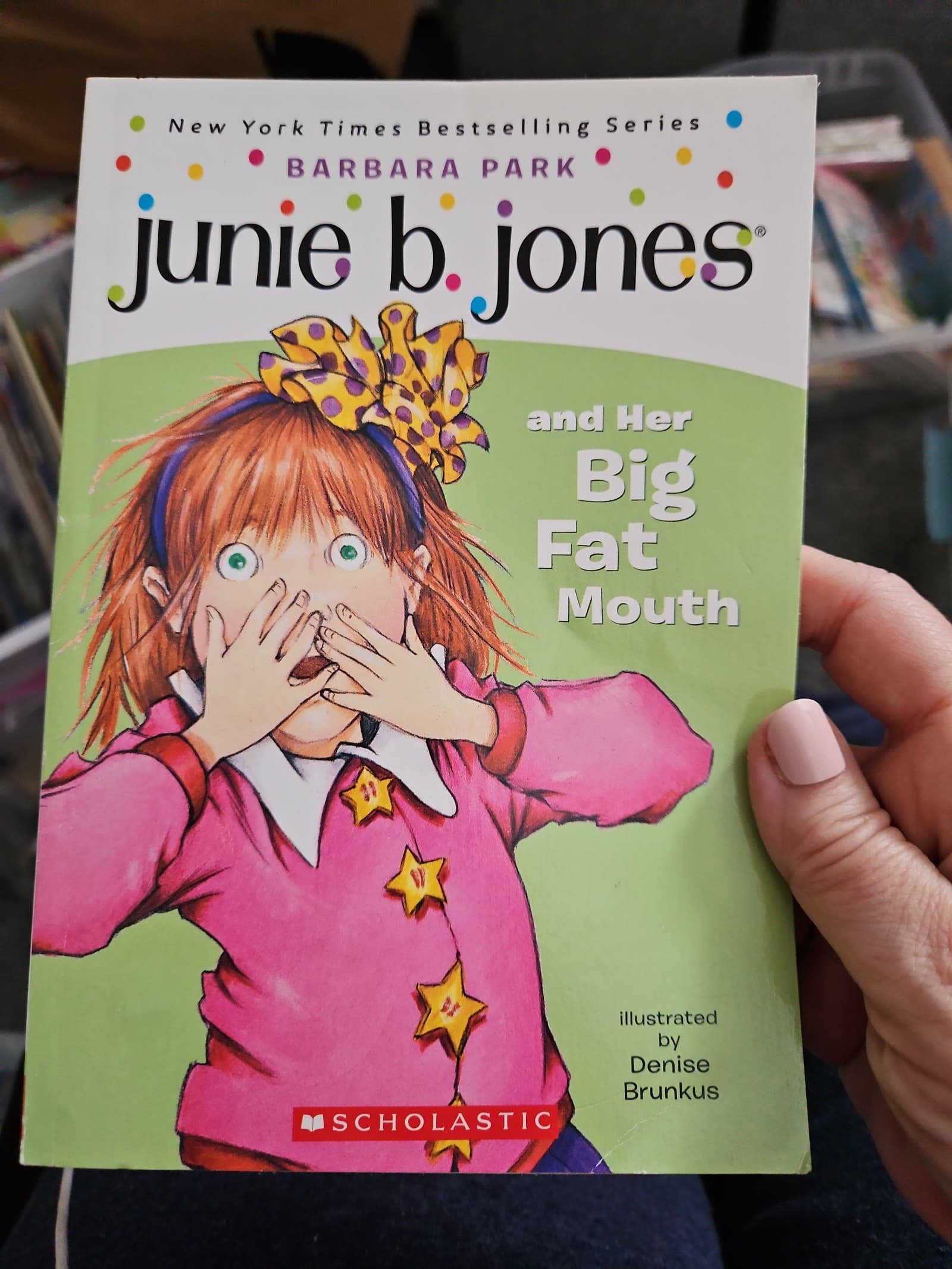 Junie b. Jones and her big fat mouth. Buy 3 get 1 free - Image 1