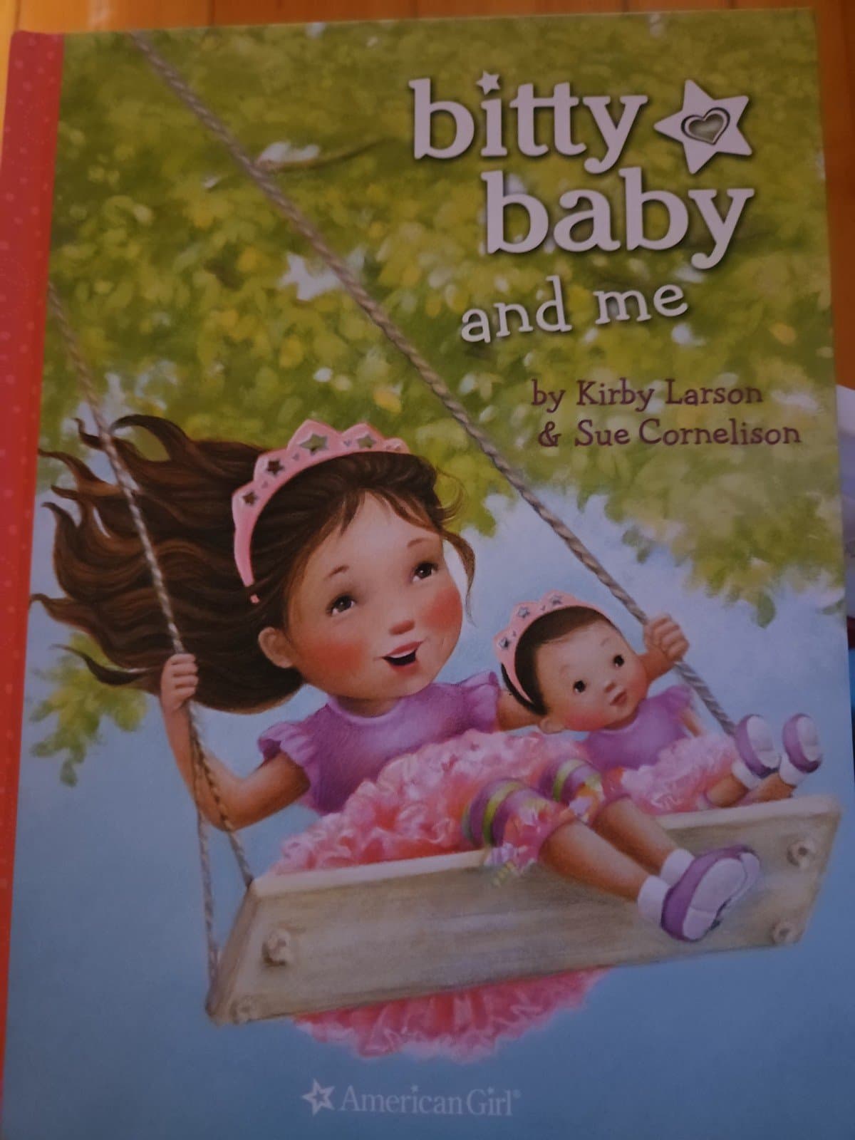 American girl. Bitty baby and me. Hardcover book. Buy 3 get 1 free - Image 1