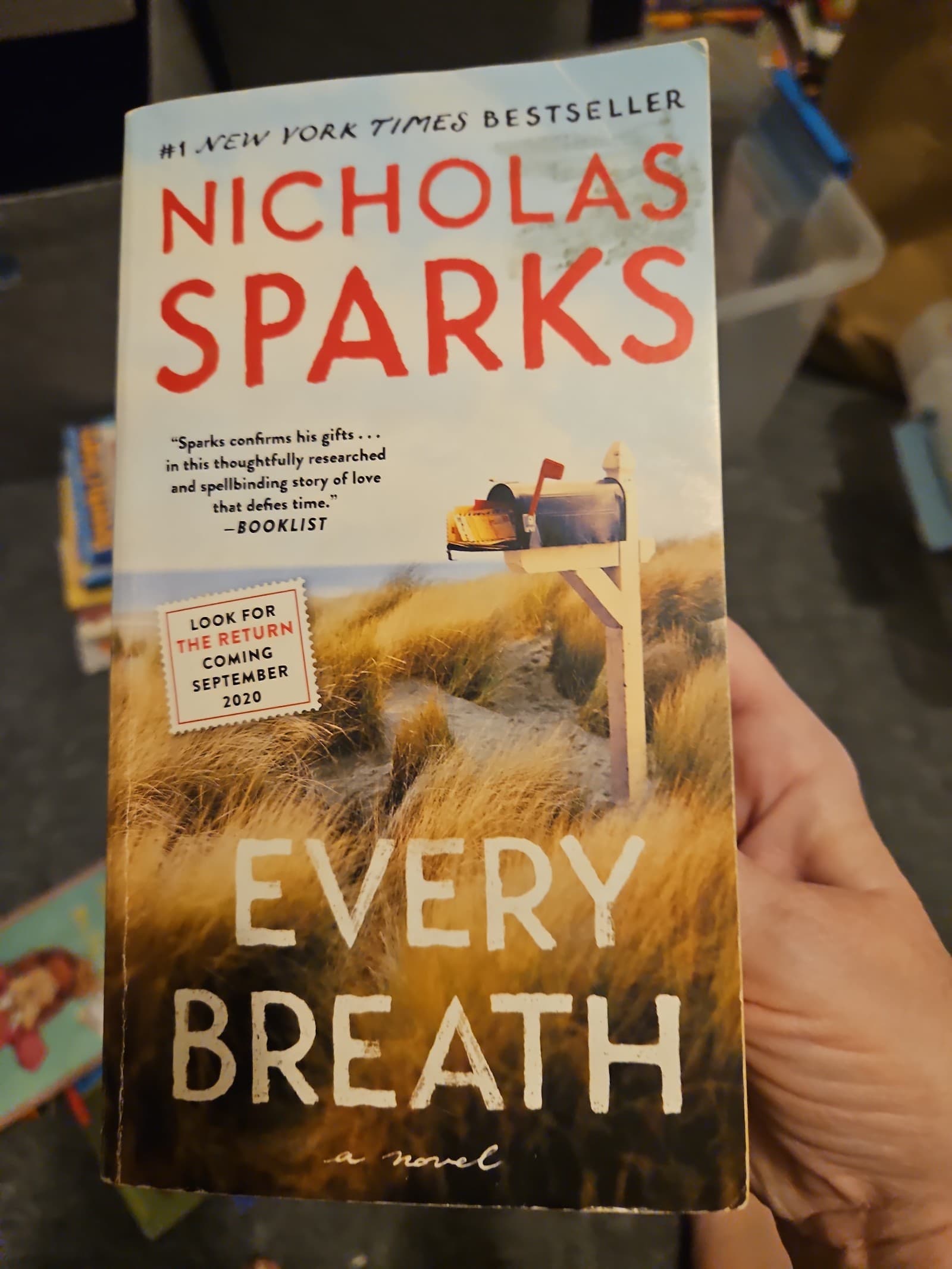 Nicholas sparks. Every breath. Buy 3 books, get 1 free - Image 1