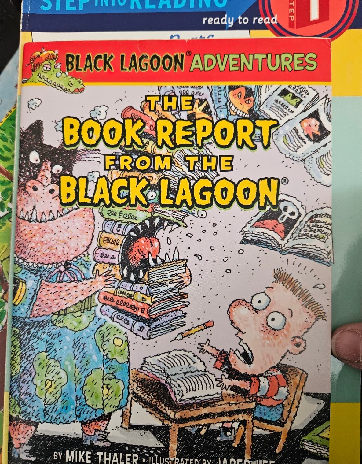 The book report from the black lagoon. Buy 3 book listings, get 1 free - Image 1