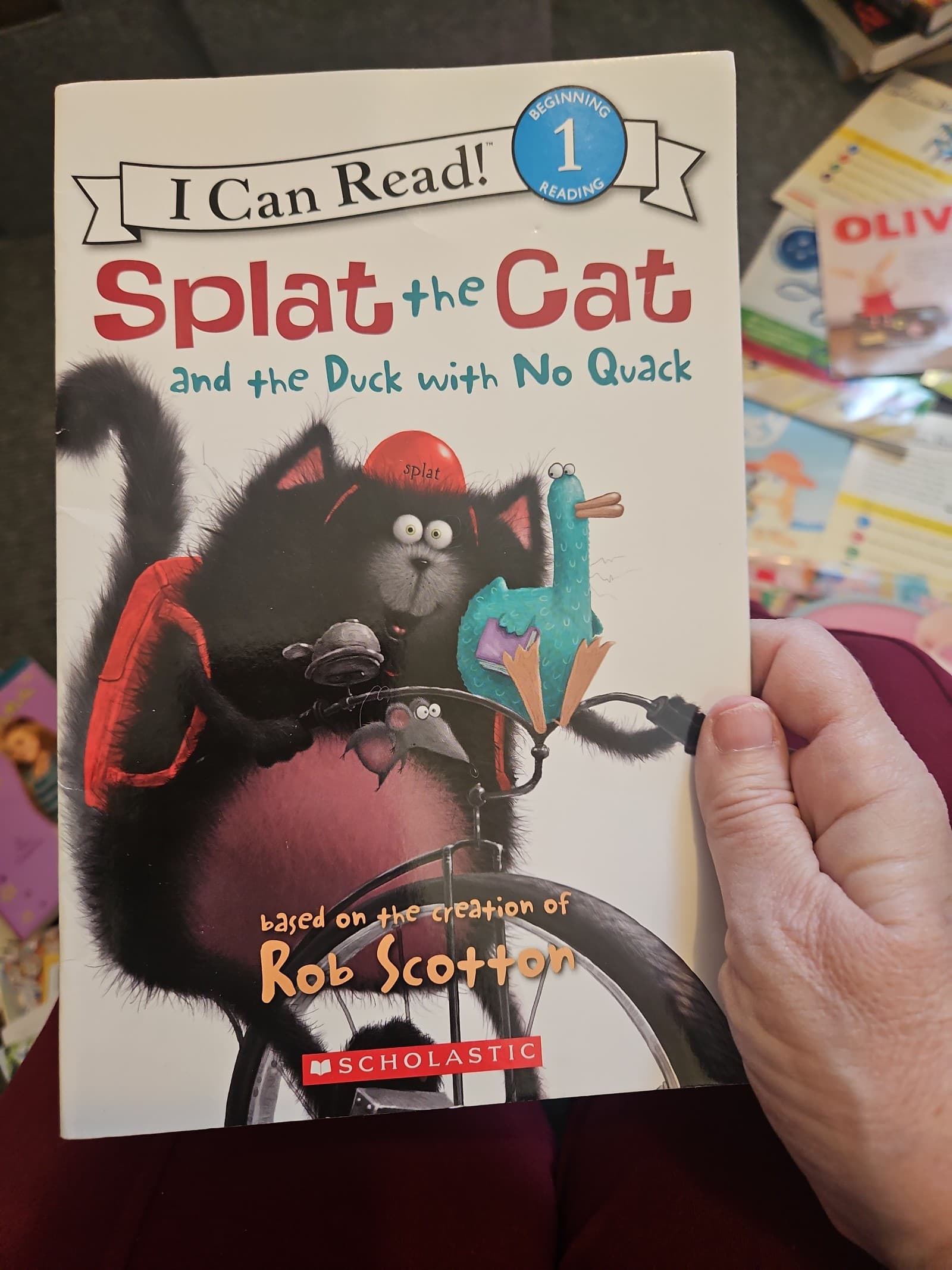 Splat the cat and the duck with no quack. Buy 3 book listings, get 1 free - Image 1