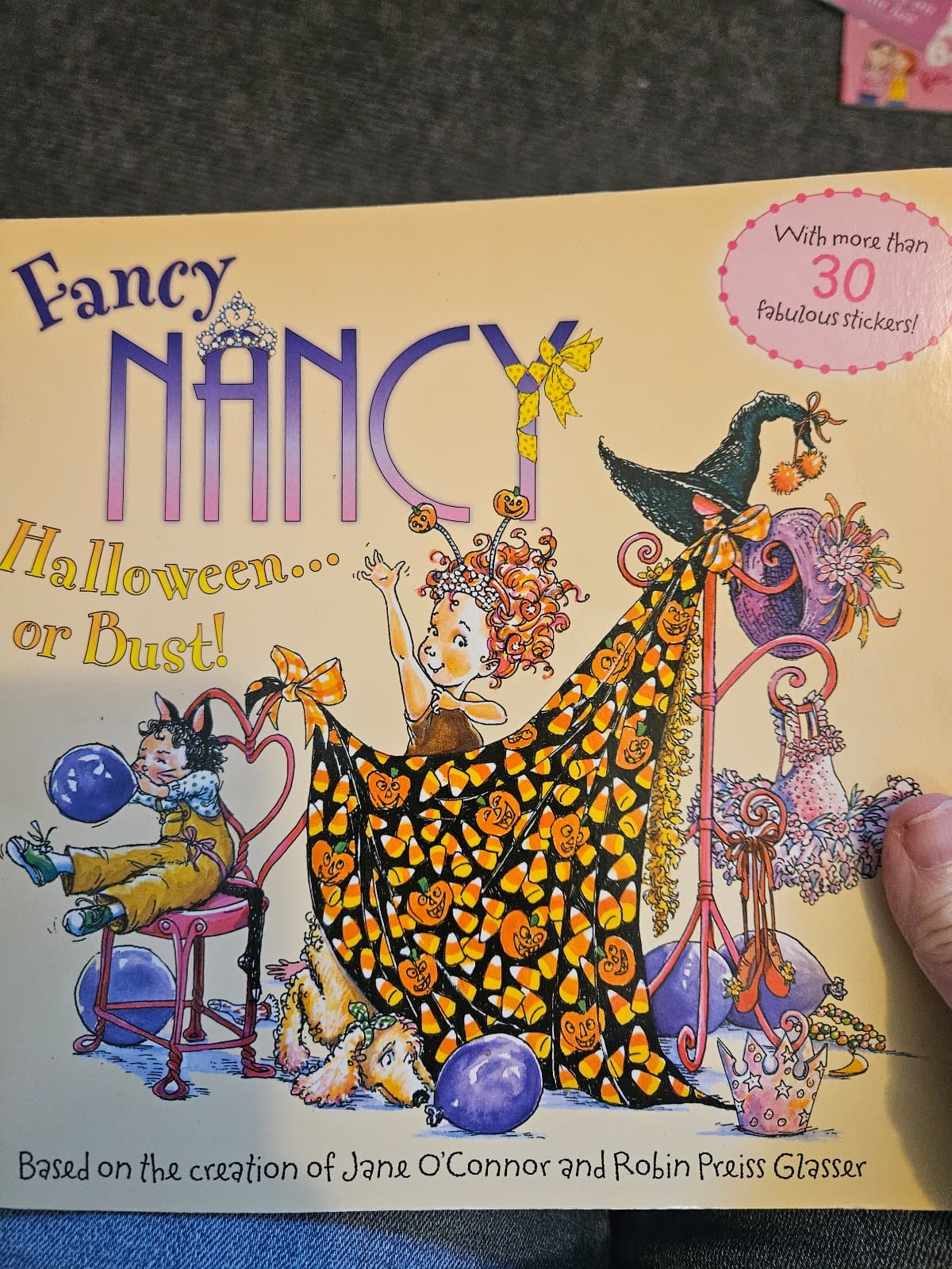 Fancy Nancy halloween or bust. . Buy 3 book listings, get 1 free - Image 1