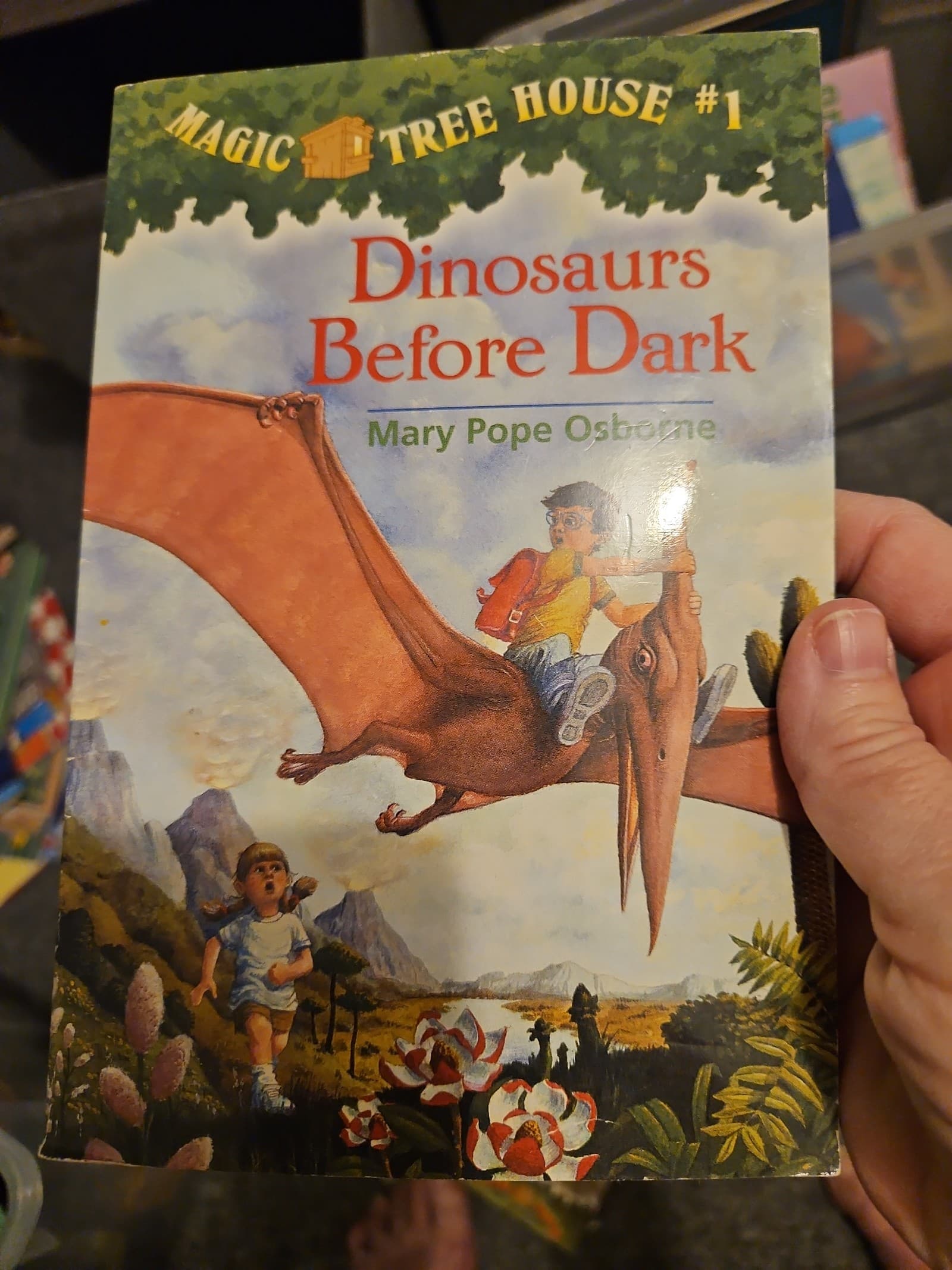 The magic tree house. Dinosaurs before dark. Buy 3 get 1 free - Image 1