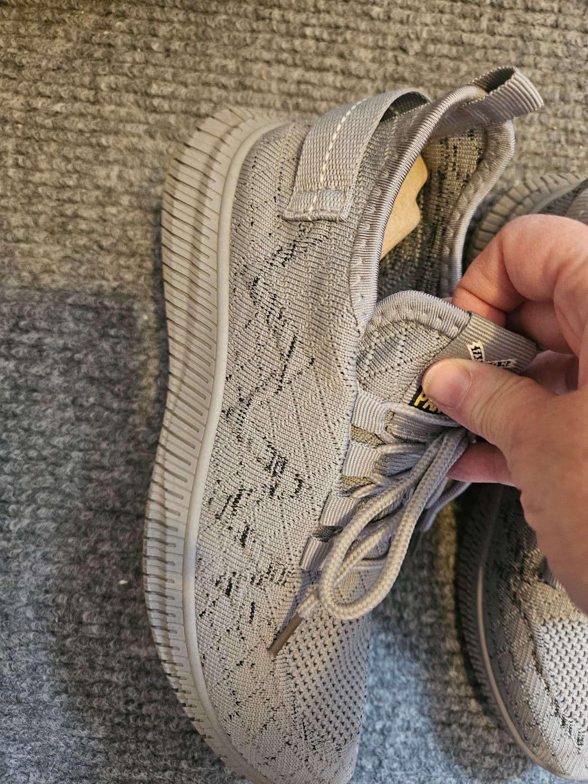Women's Grey shoes. Grey worn twice. Size 40. - Thumbnail 4