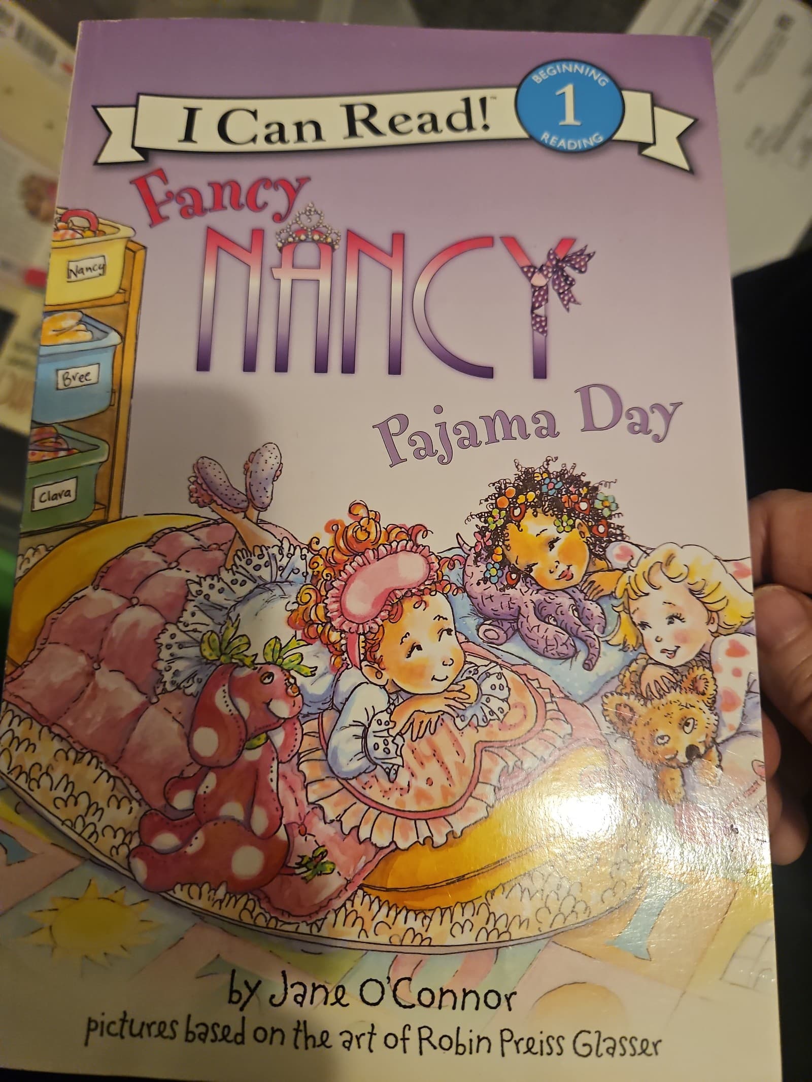 Fancy Nancy pajama day. Buy 3 book listings, get 1 free - Image 1