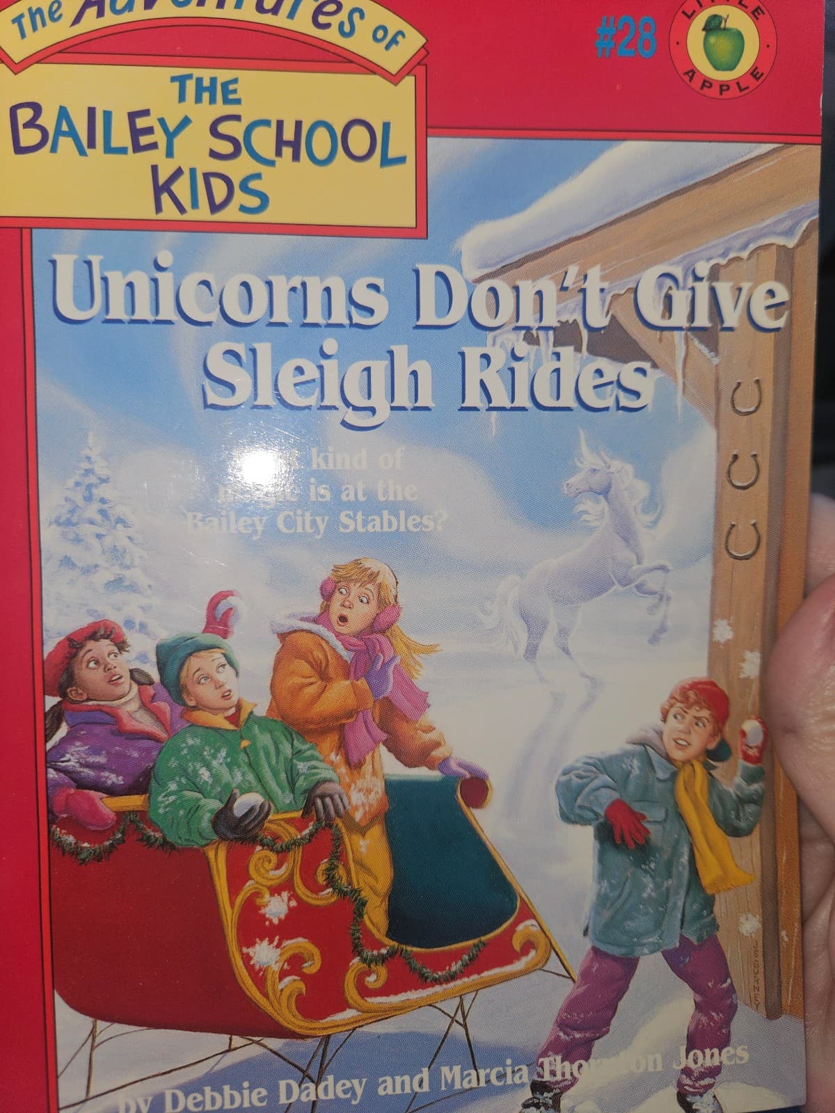 Unicorns don't give sleigh rides. Buy 3 book listings, get 1 free - Image 1