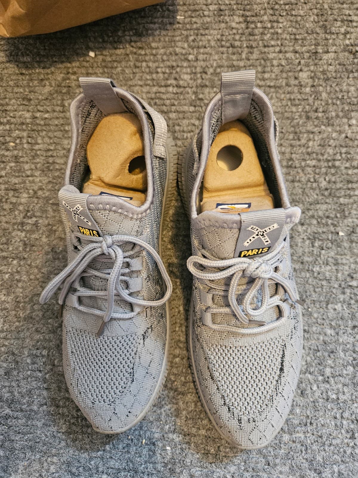 Women's Grey shoes. Grey worn twice. Size 40. - Image 1