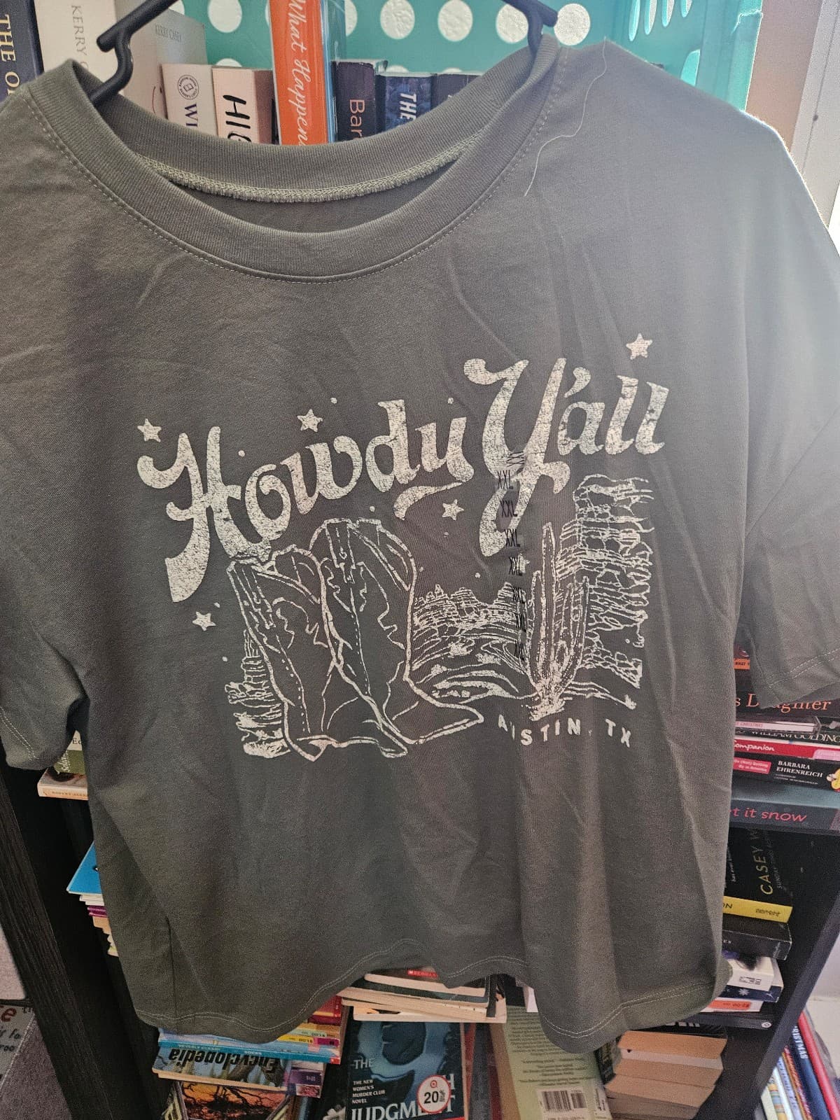 Howdy y'all . Juniors tee shirt. Nwot. XXL - Image 1