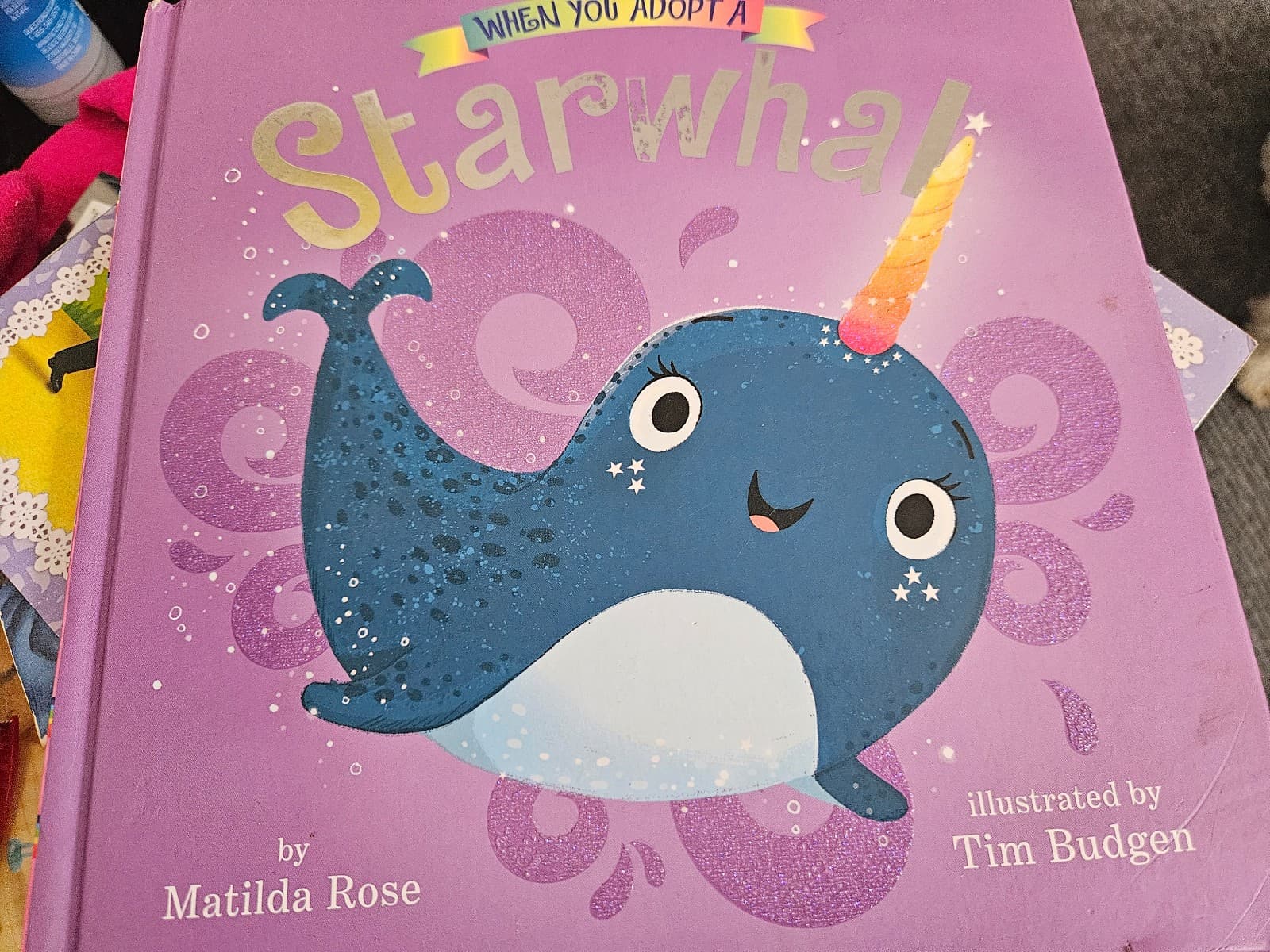 When you adopt a starwhal Hardcover. Buy 3 book listings, get 1 free - Image 1