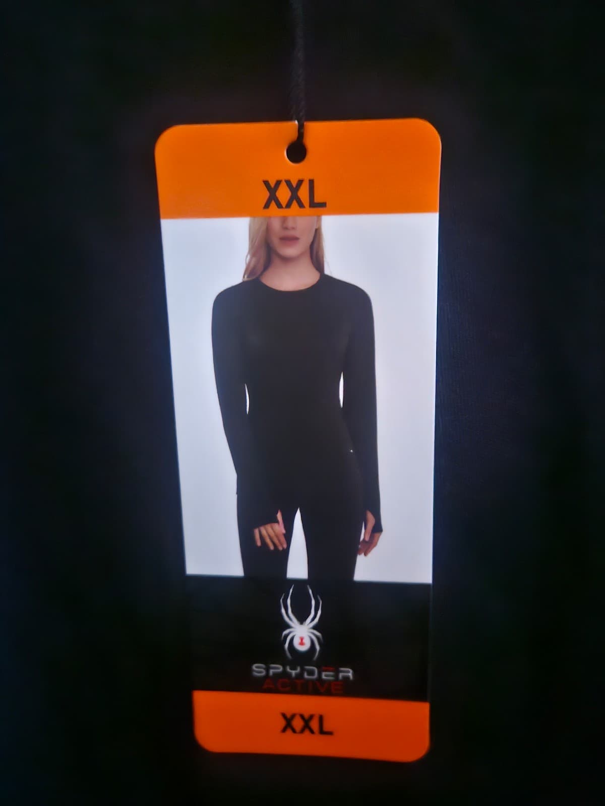 Spyder long sleeve tee or baselayer XXL - Image 1