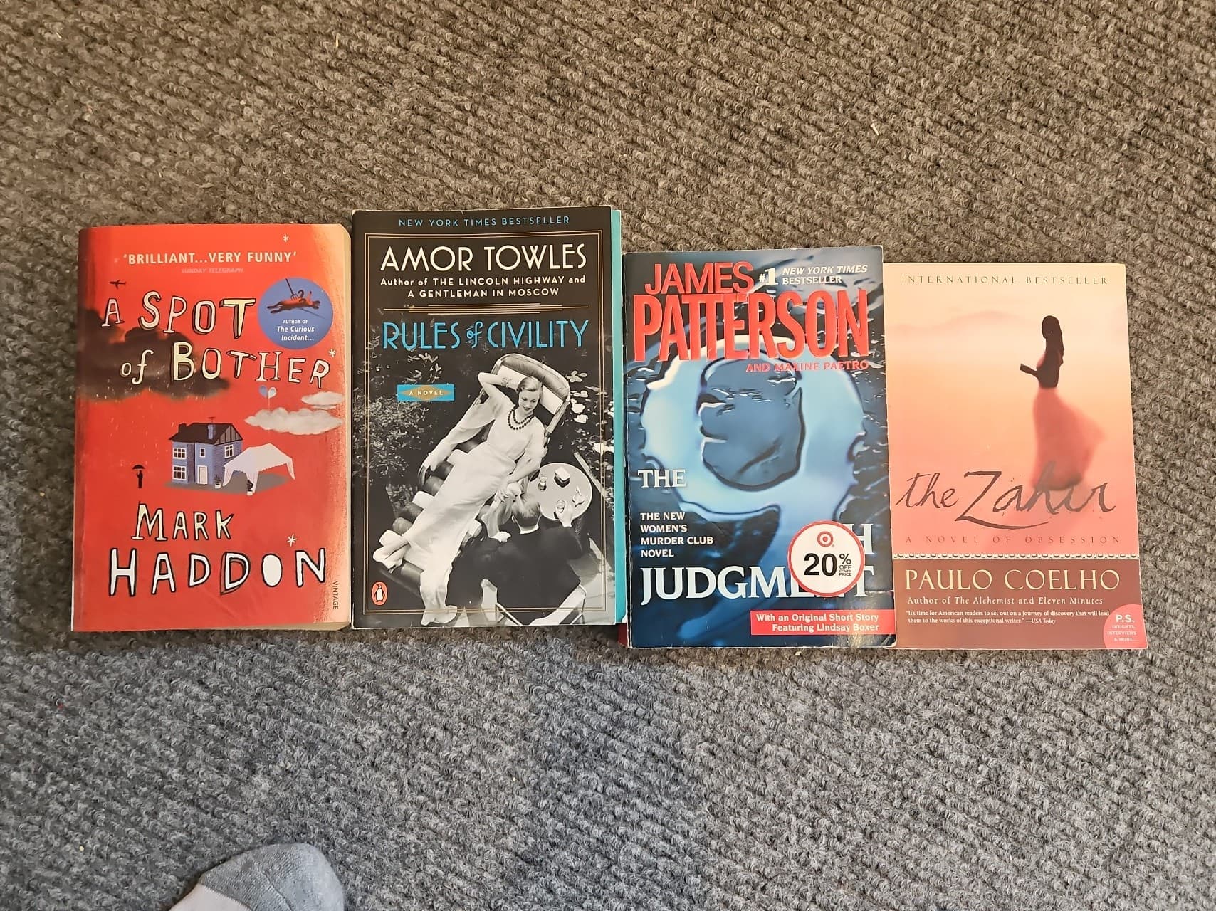 4 fiction books. Various authors - Image 1