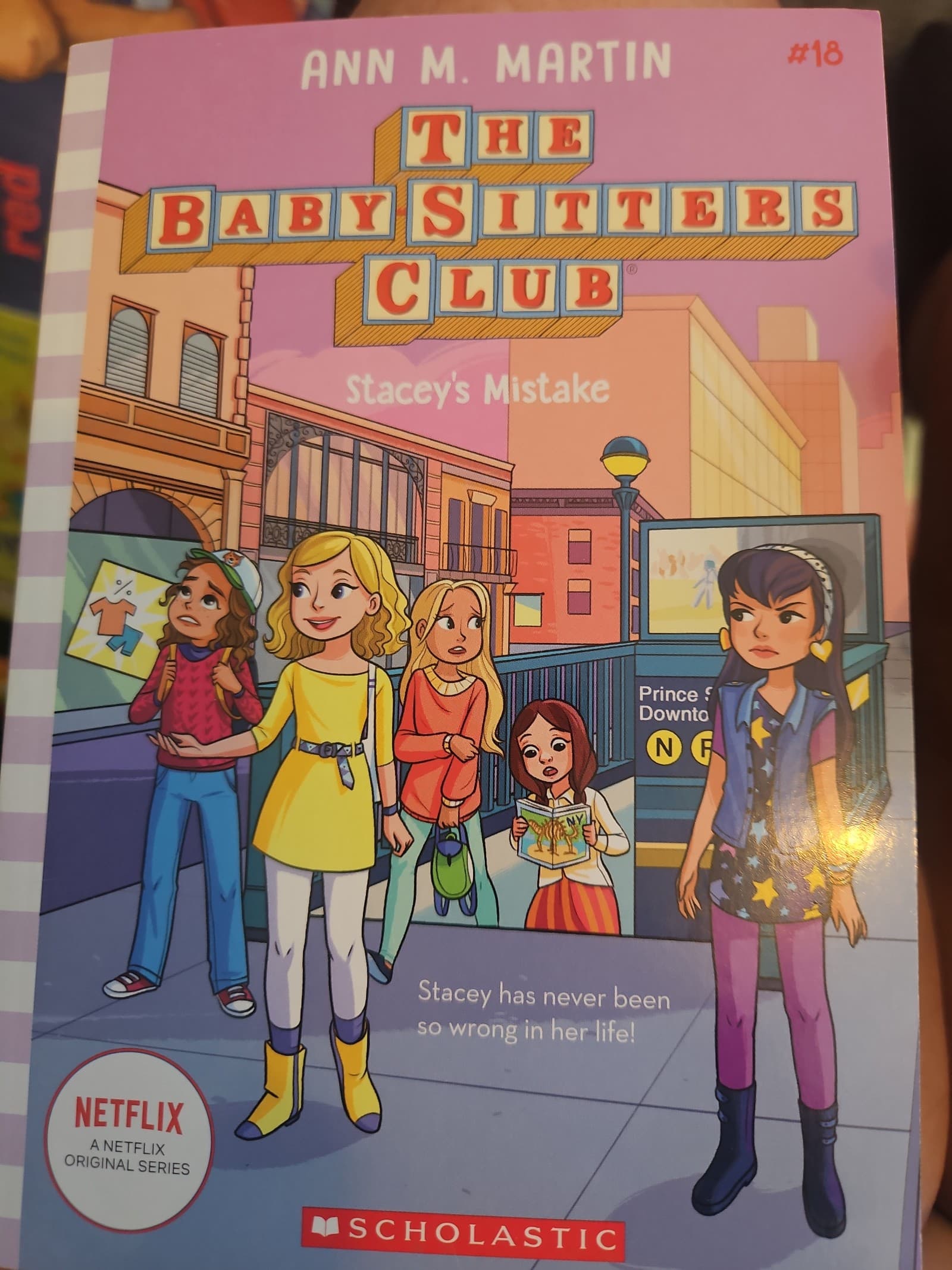 The babysitters club. Stacey's mistake. Buy 3 book listings, get 1 free - Image 1