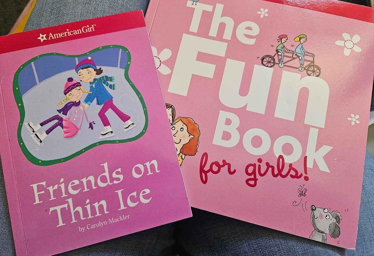 2 american girl books. Mothers day sale. Buy 2 books, get 1 free - Image 1