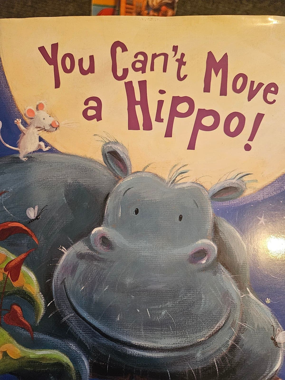 you can't move a hippo! Hardcover. Michael Catchpool. . Buy 3 book listings, get - Image 1