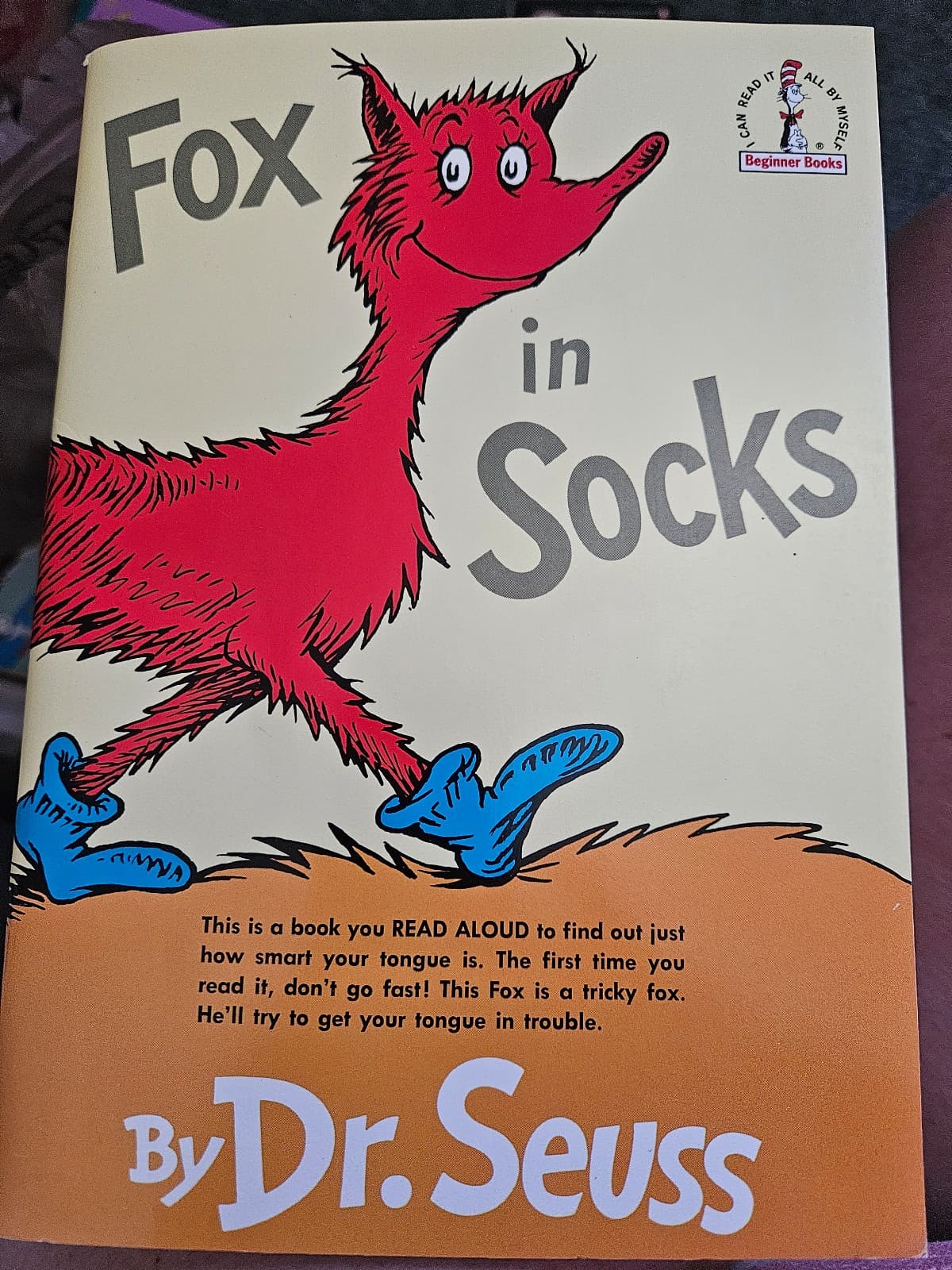 Fox in socks Paperback. Buy 3 book listings, get 1 free - Image 1
