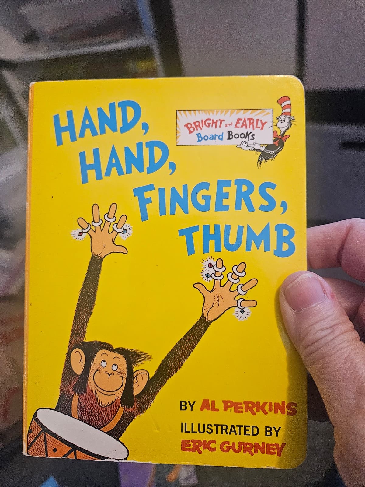 Hand, hand, fingers, thumb. Board book. . Buy 3 book listings, get 1 free - Image 1