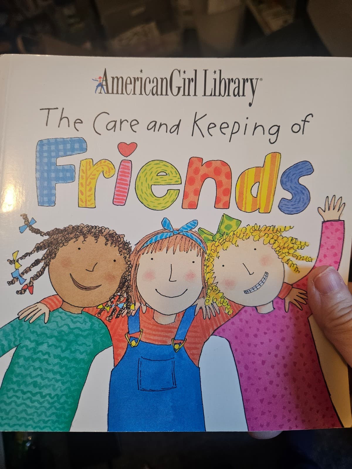 American girl. The care & keeping of friends. . Buy 3 book listings, get 1 free - Image 1