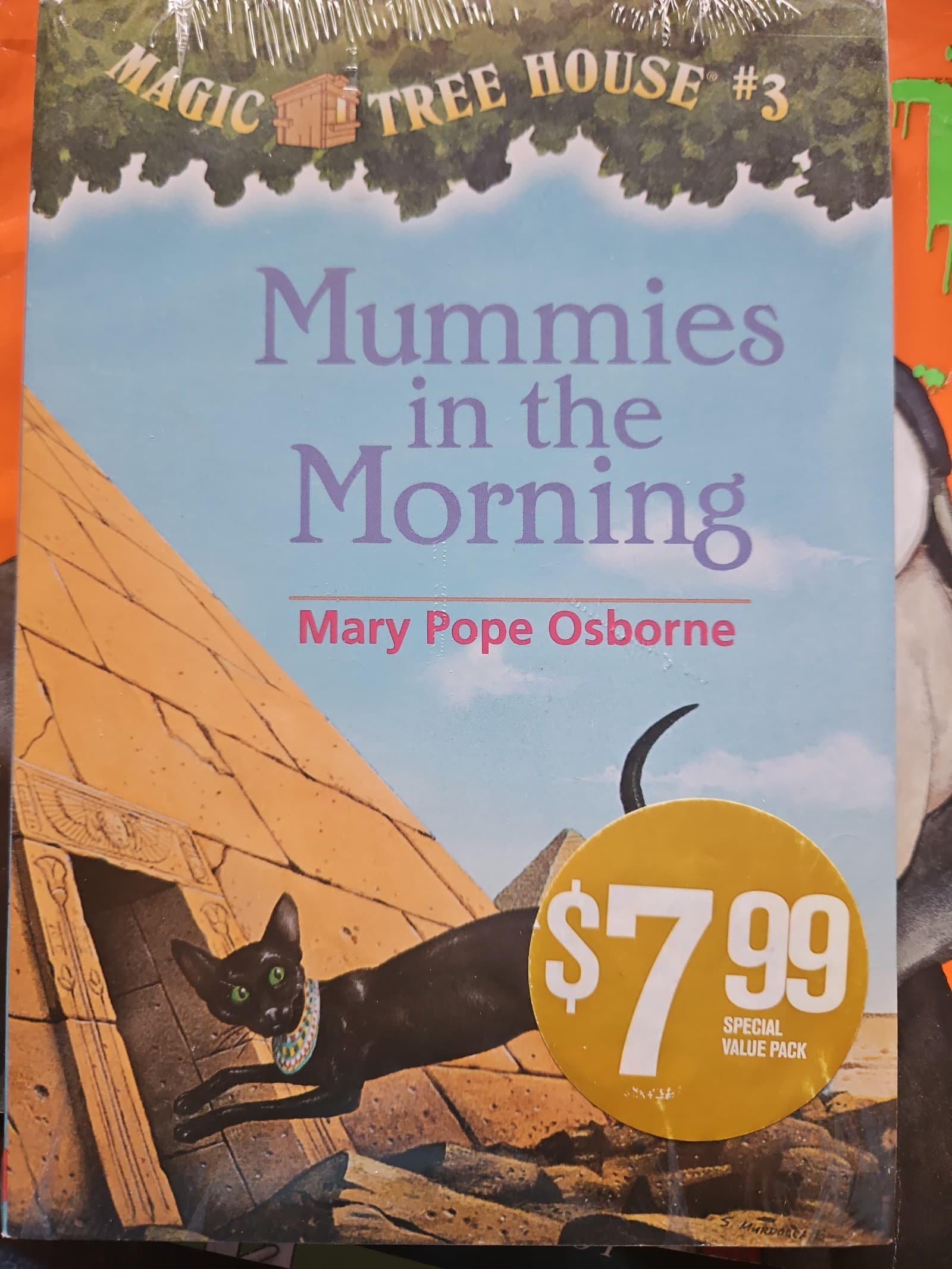 2 books magic tree house. Mummies in morning & mummies and pyramids. Fact checke - Image 1