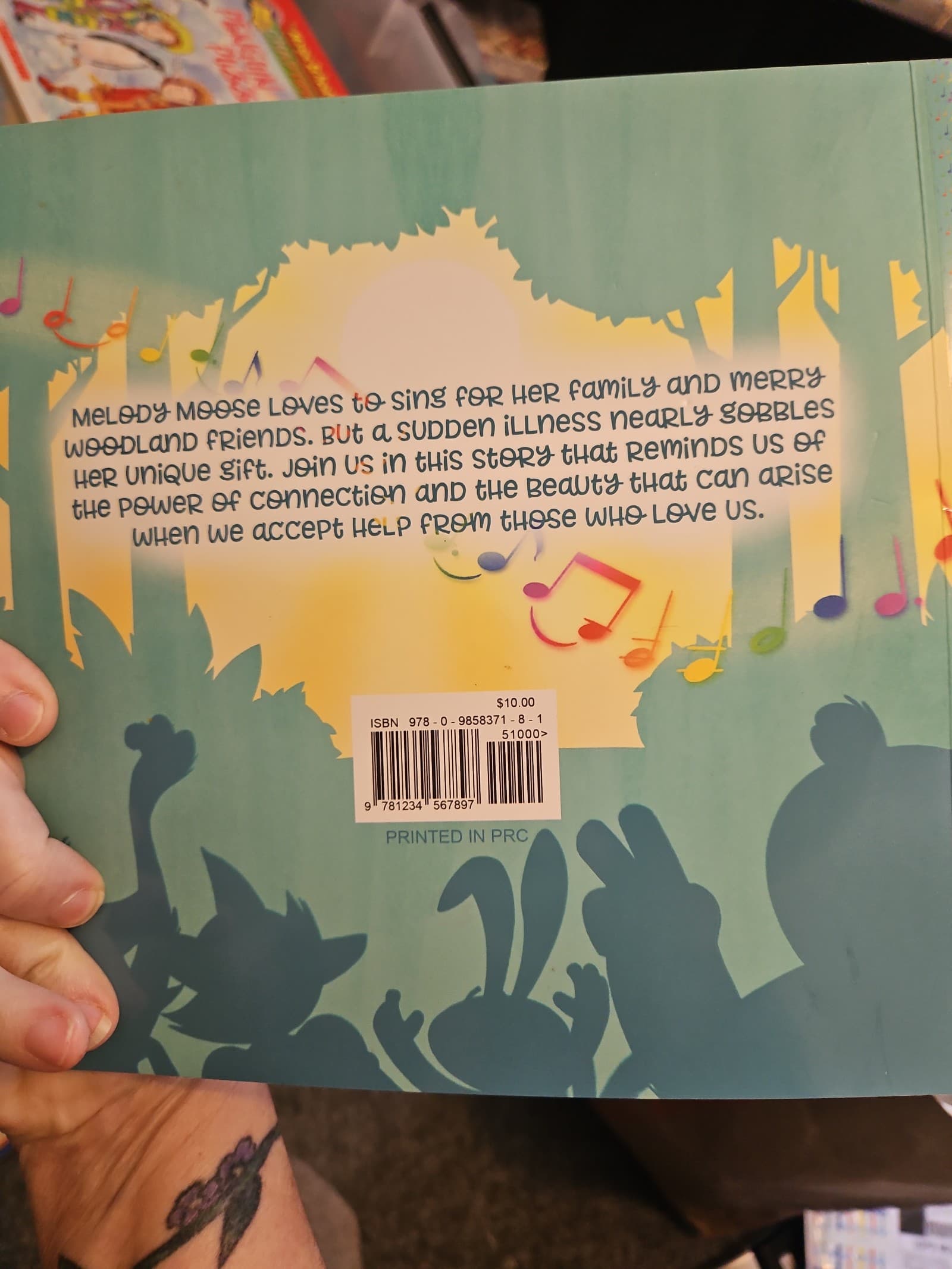 Book. Melody Moose and the lost & found song. Buy 3 books get 1 free - Thumbnail 2