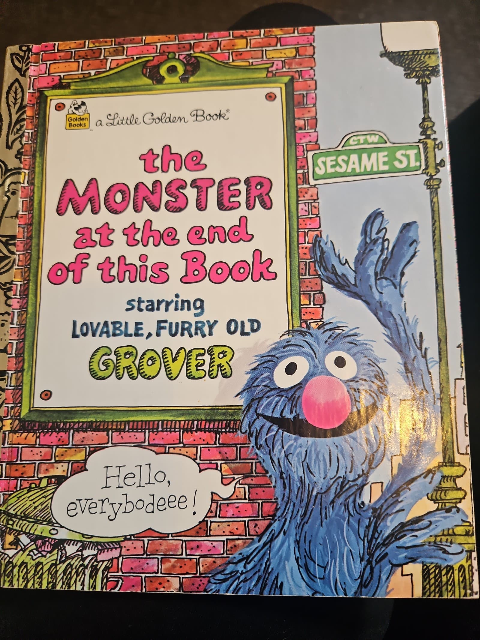 The monster at the end of this book. Golden book. Buy 3 book listings, get 1 fre - Image 1