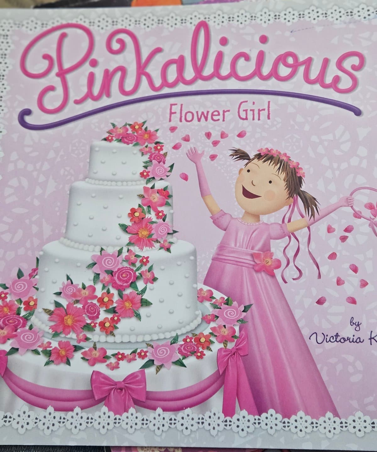 Pinkalicious. Flower girl. Buy 3 get 1 free - Image 1