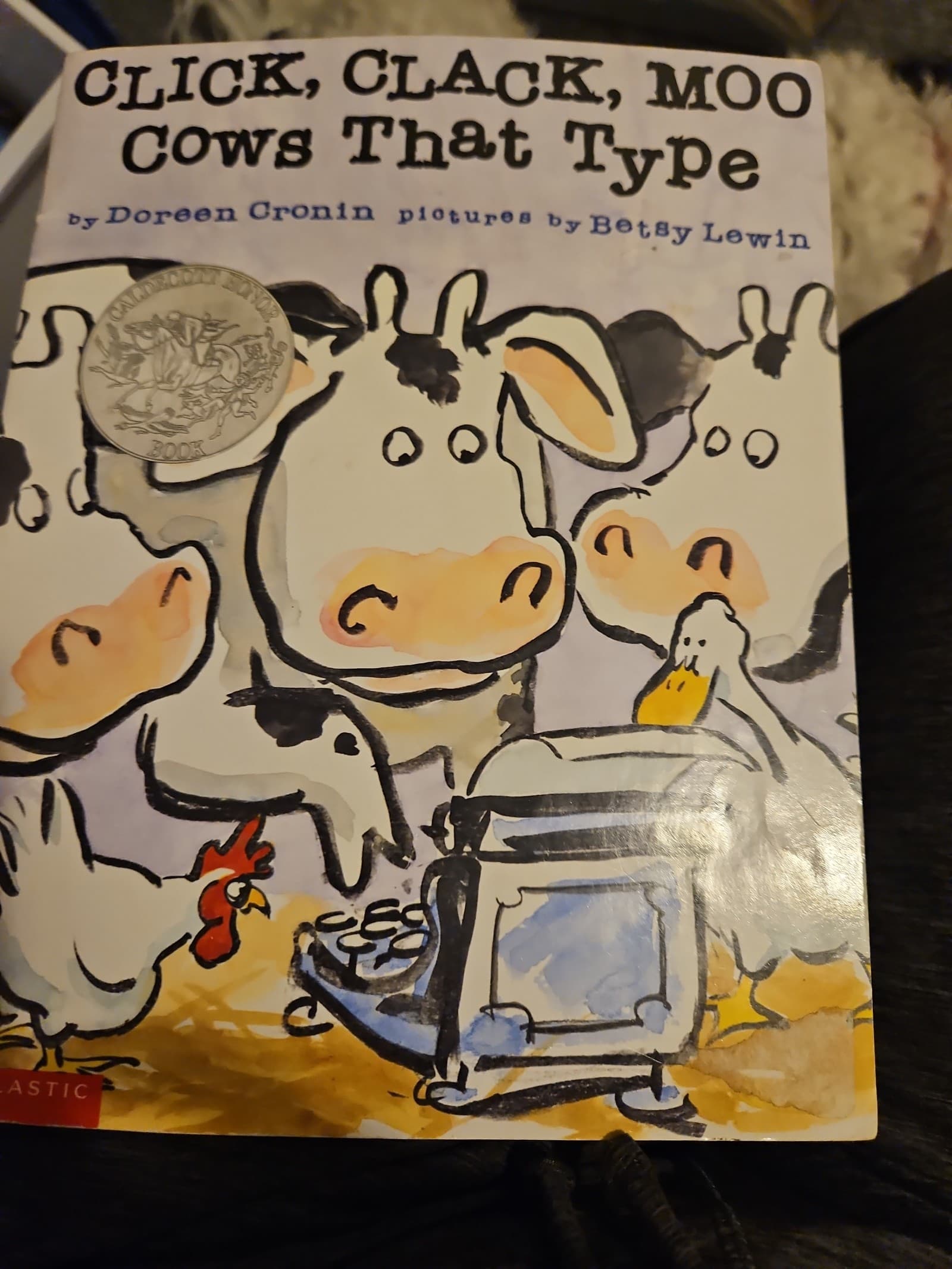 Click, clack, moo cows that type. Buy 3 get 1 free - Image 1