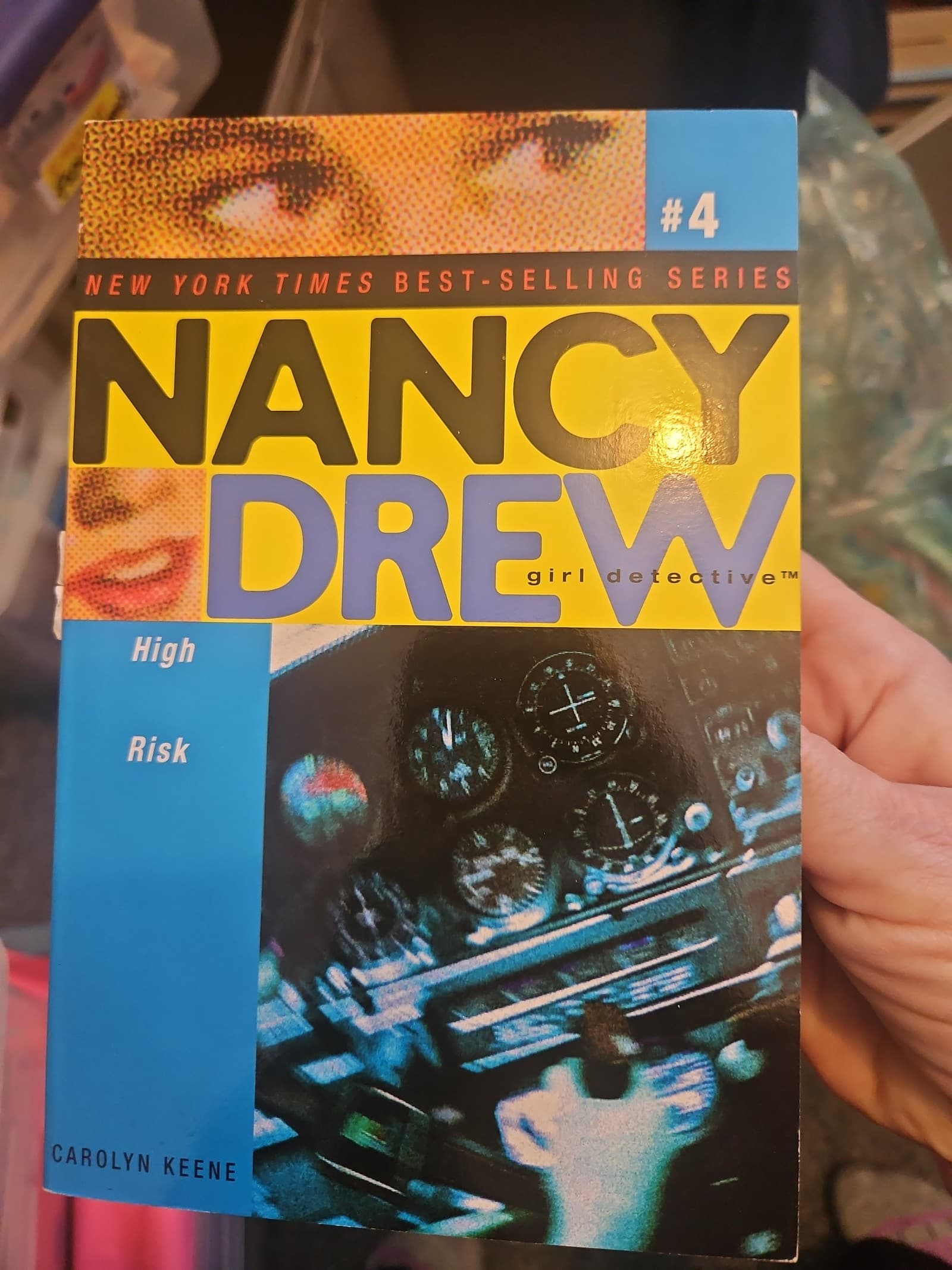 Nancy Drew. High risk. Book. Buy 3 book listings, get 1 free - Image 1