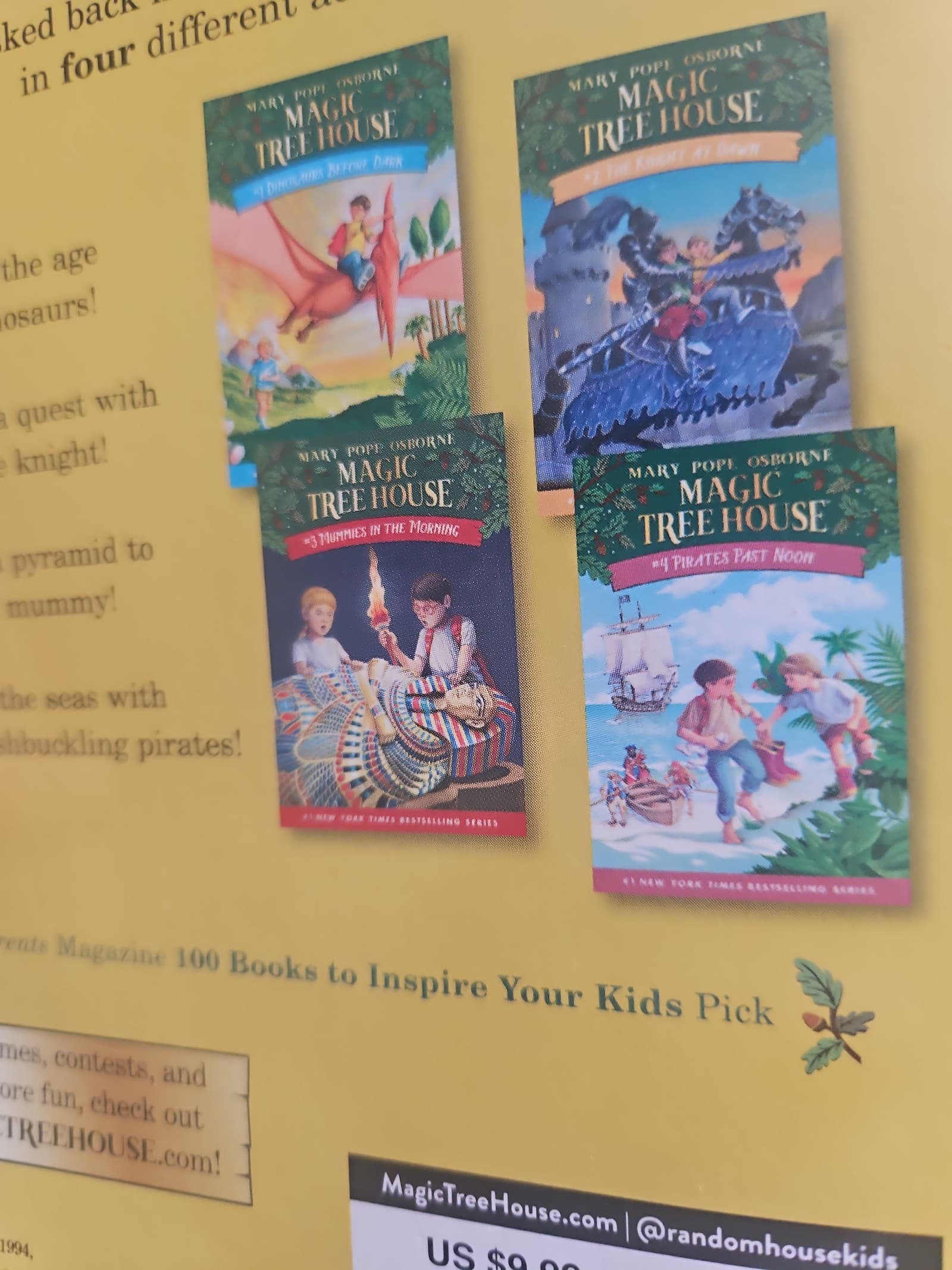 The magic tree house 4 books in 1. Buy 3 book listings, get 1 free - Thumbnail 2