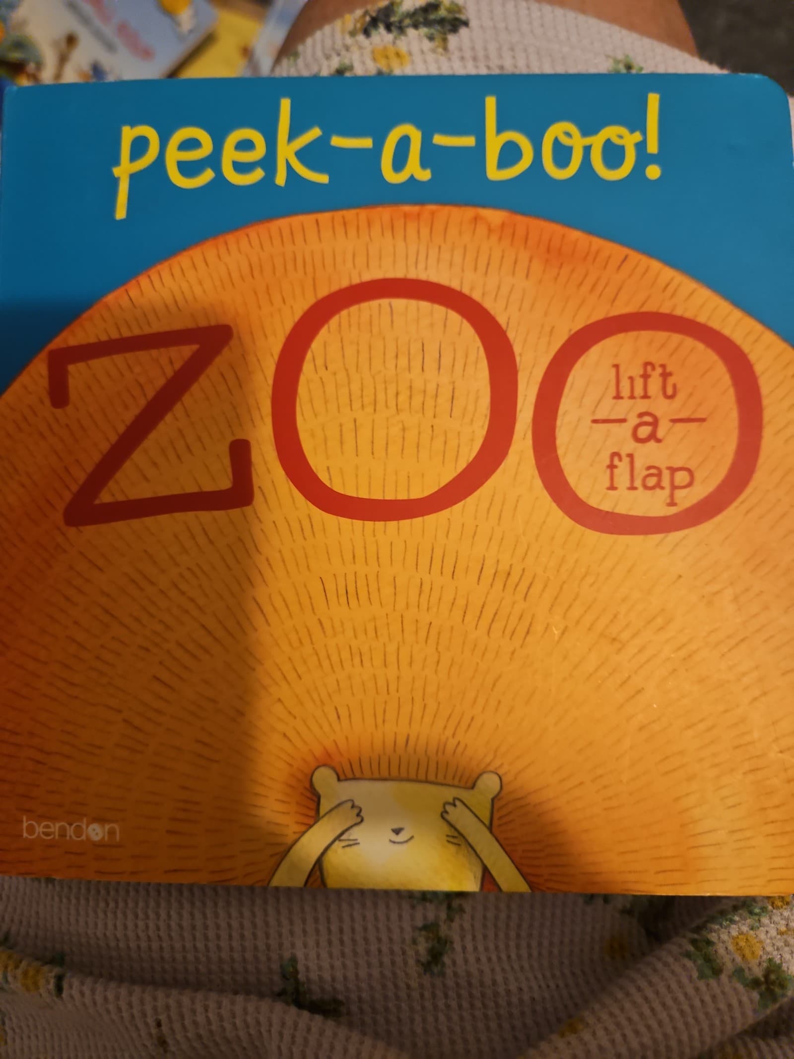Peek - A,- Boo! zoo. Lift a flap book. Buy 3 books, get 1 free - Image 1