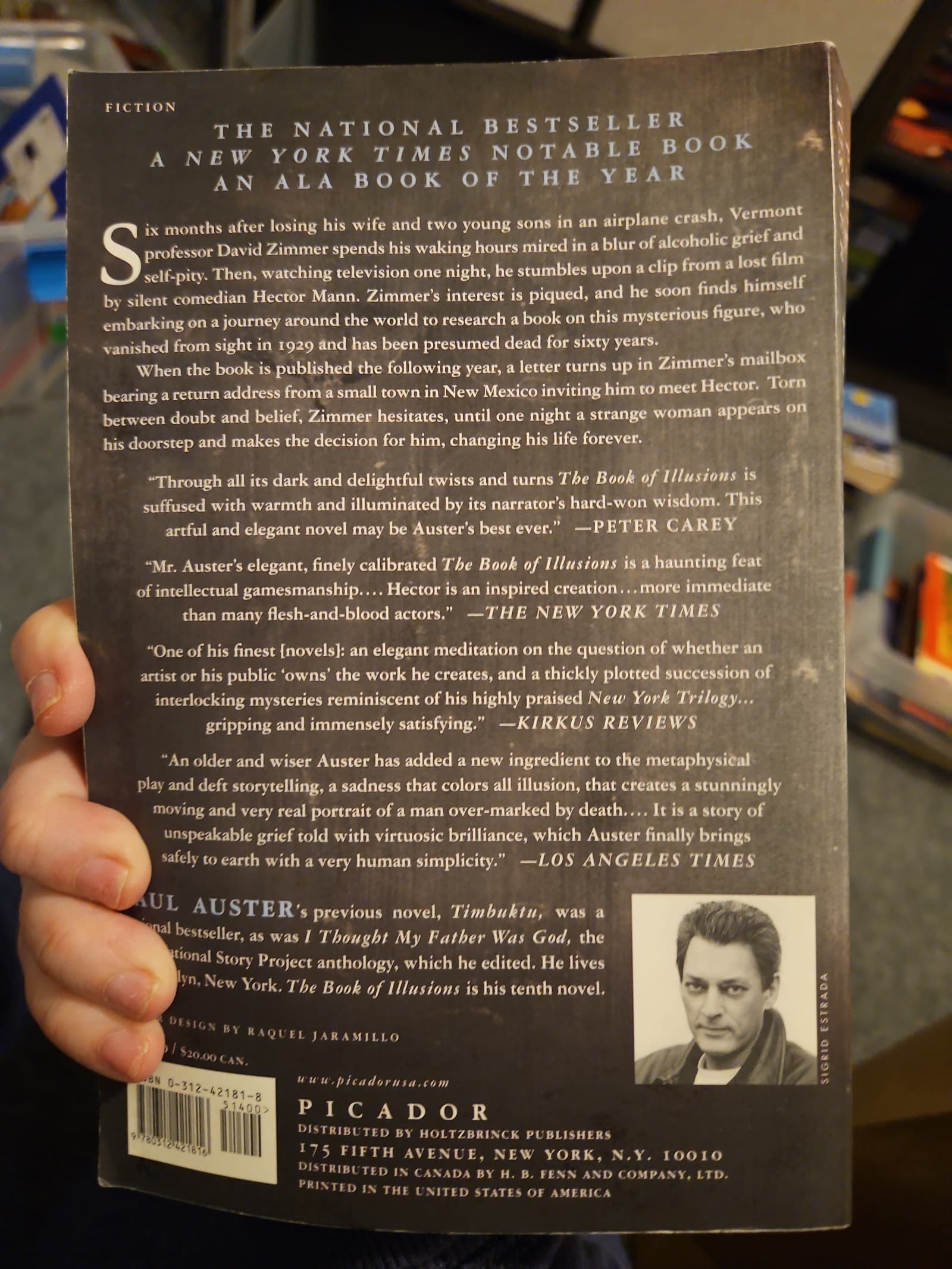 The book of illusions. Paul Auster. Buy 3 get 1 free - Thumbnail 2