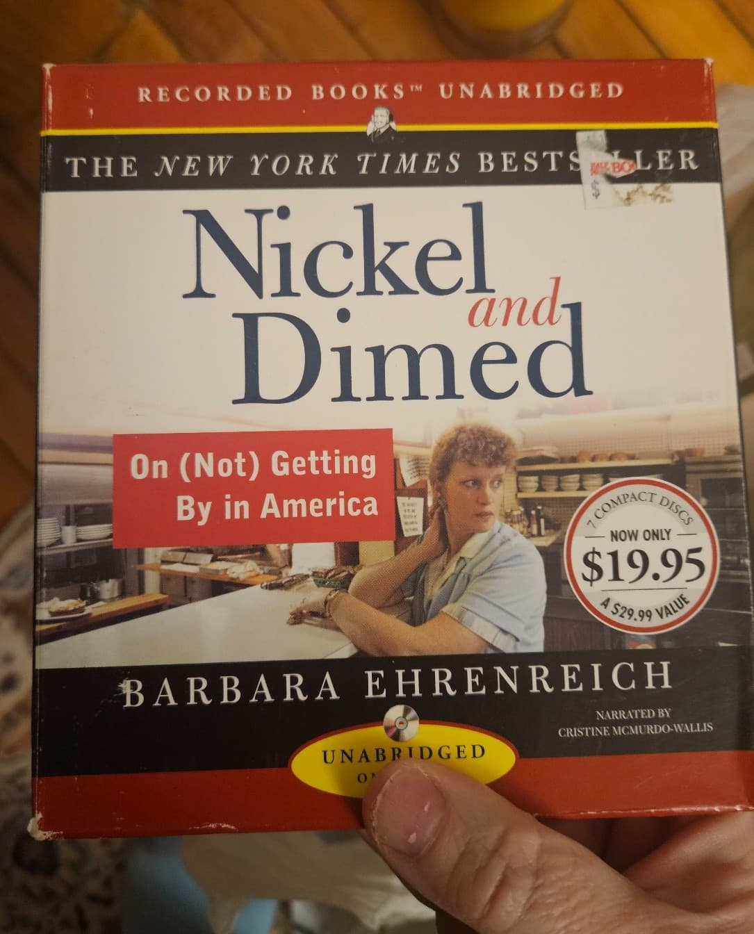 Nickel & dimed. Audio book. Buy 3 get 1 free - Image 1